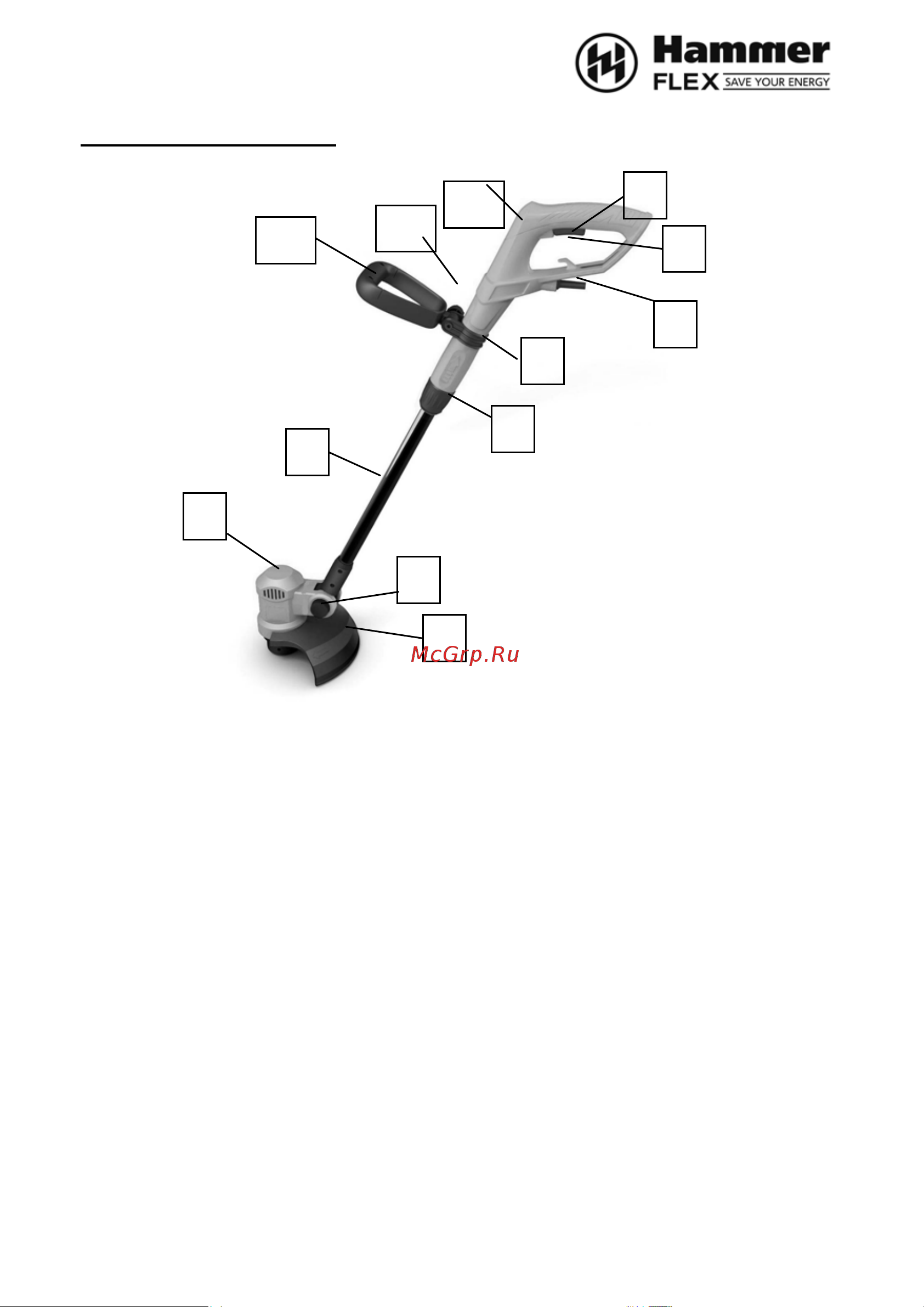 Hammer ETR400 Hammerflex Руководство по эксплуатации онлайн [3/15] 779902