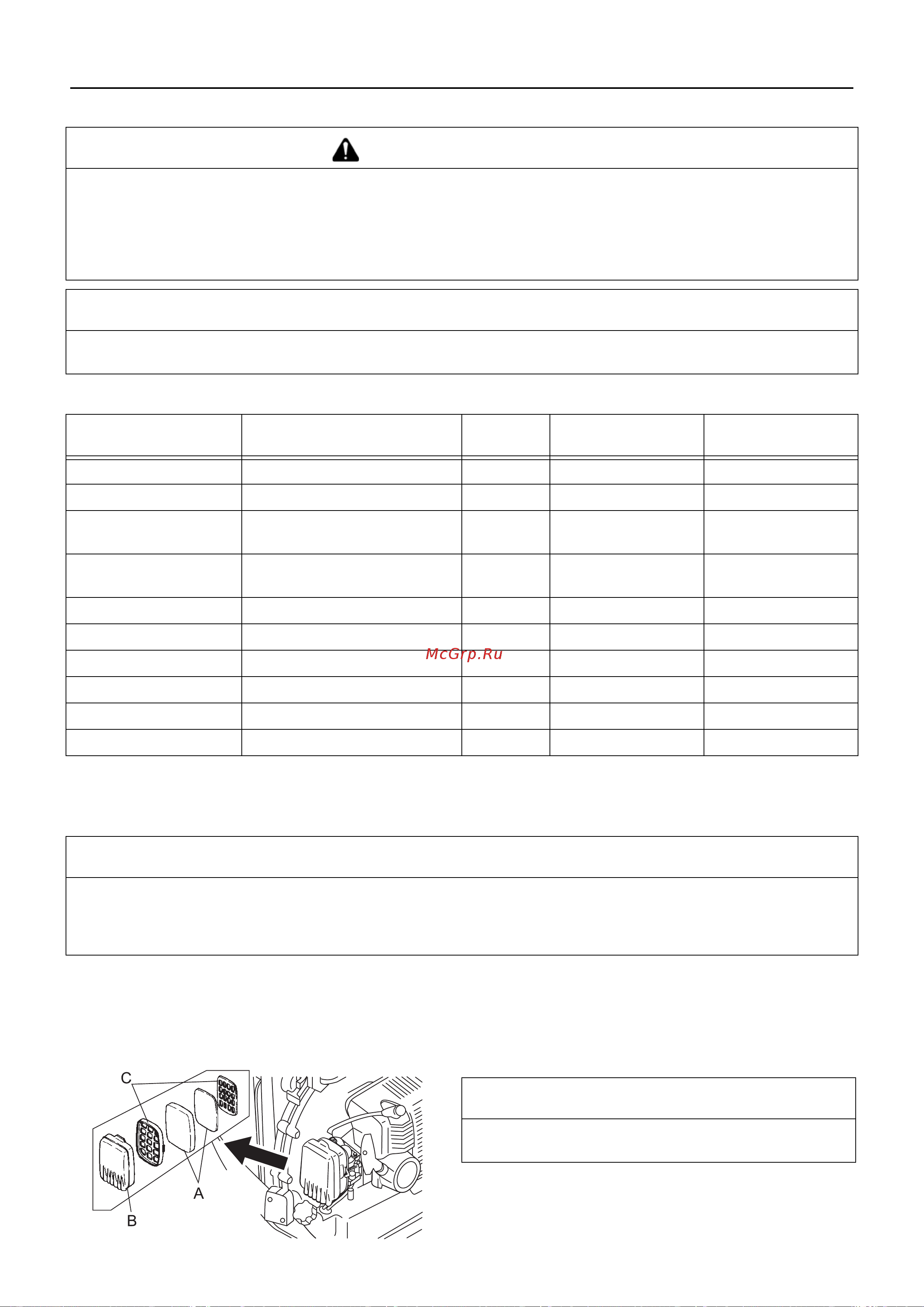 ECHO INCORPORATED ECHO DM-6110 [19/28] Обслуживание и уход