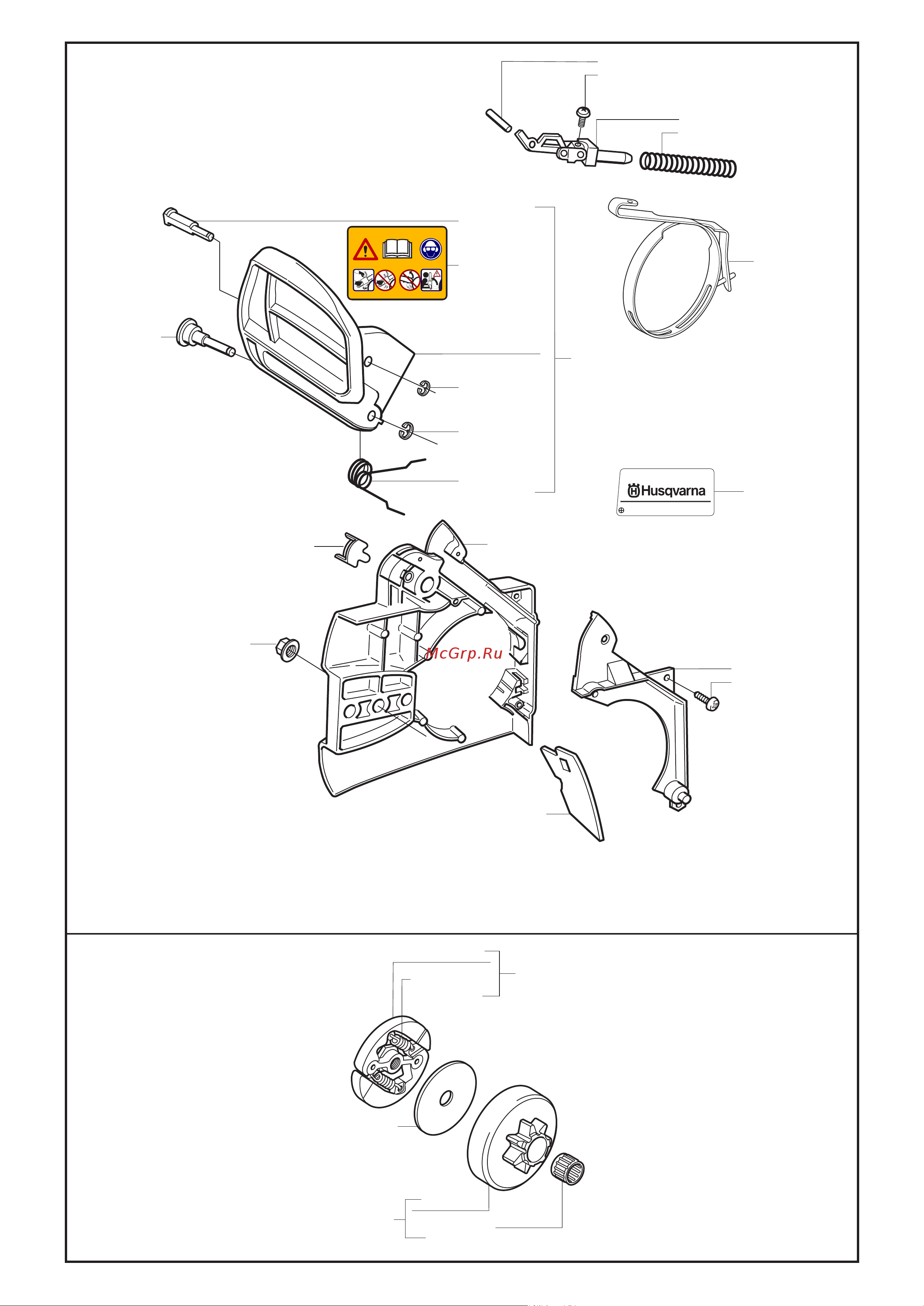 Husqvarna 334T (2003) parts Руководство по эксплуатации онлайн [2/9] 779962