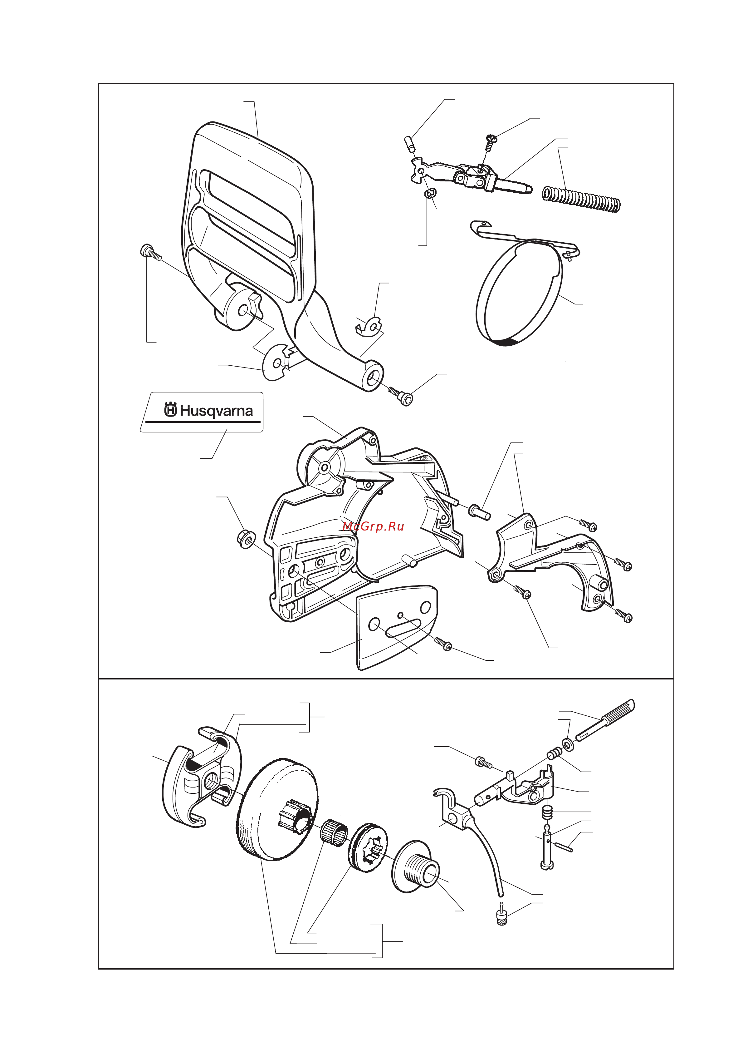 Husqvarna 346 XP (1999) parts Руководство по эксплуатации онлайн [2/8] 779963