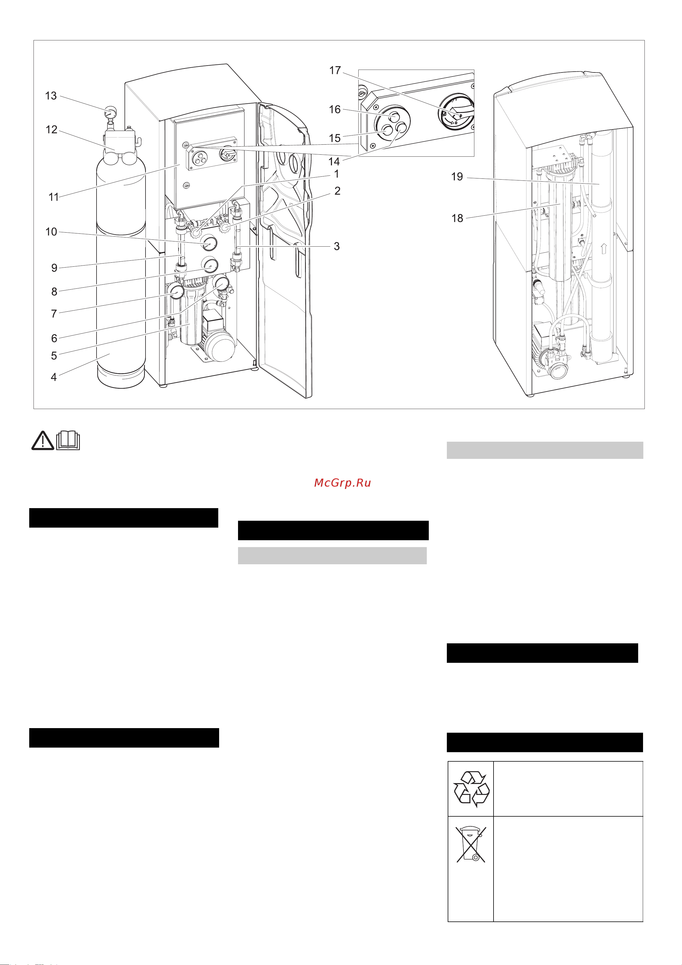 Karcher WPC 100 FW-AM [85/112] Innehållsförteckning