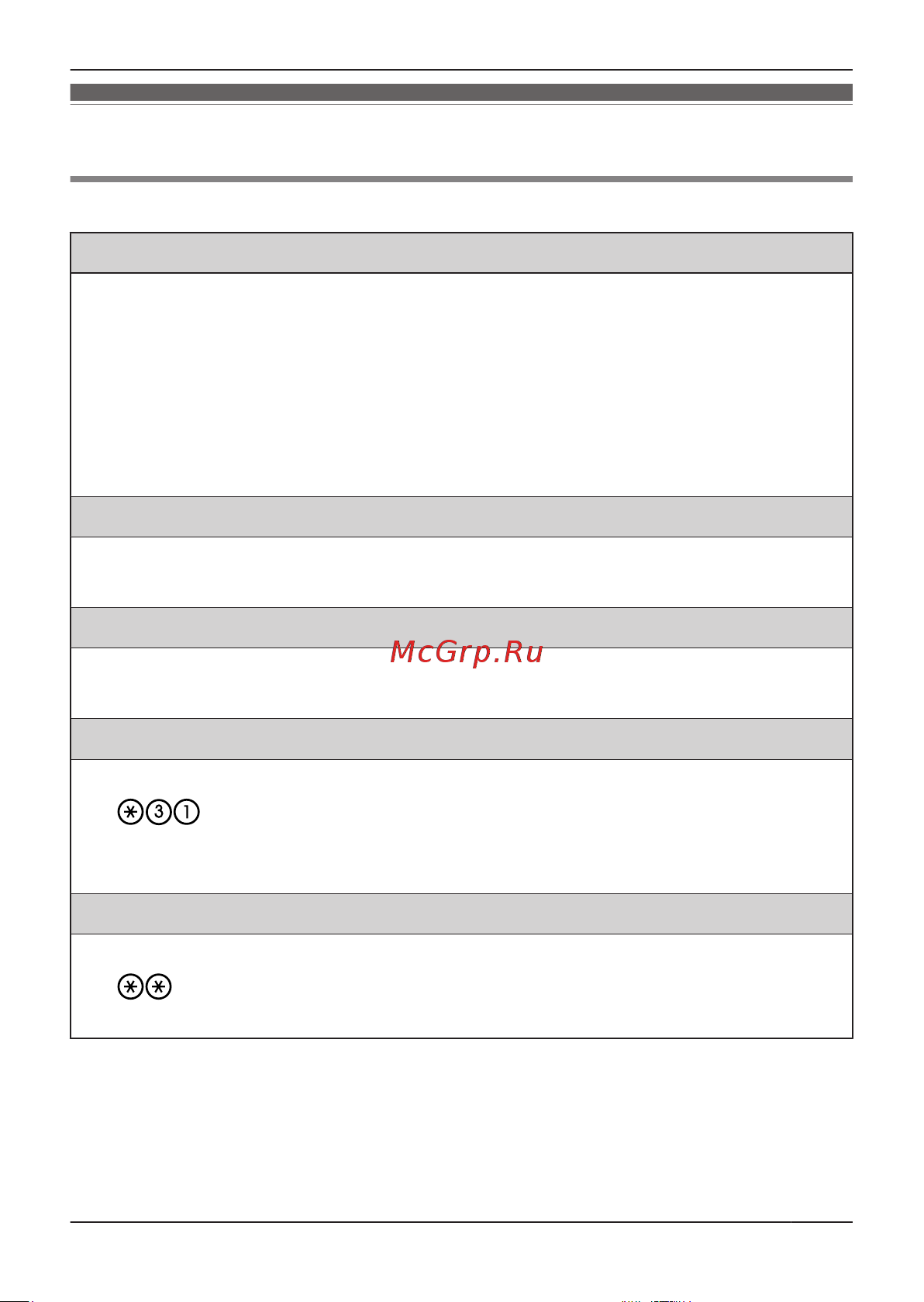 Panasonic KX-NT511PRUB [51/68] Функция əрекеттері