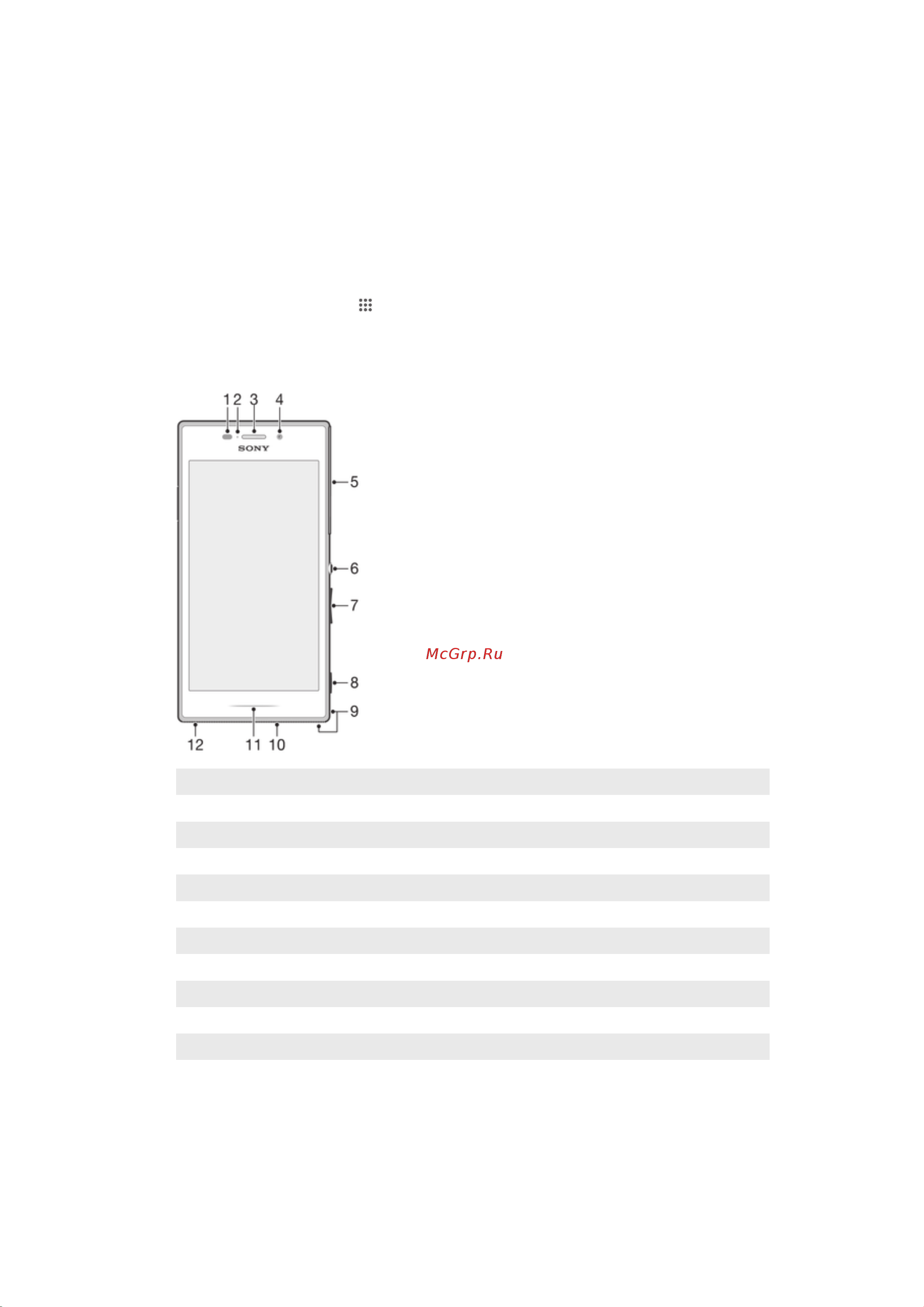 Sony Xperia M2 Dual sim [6/117] В начальный экран коснитесь