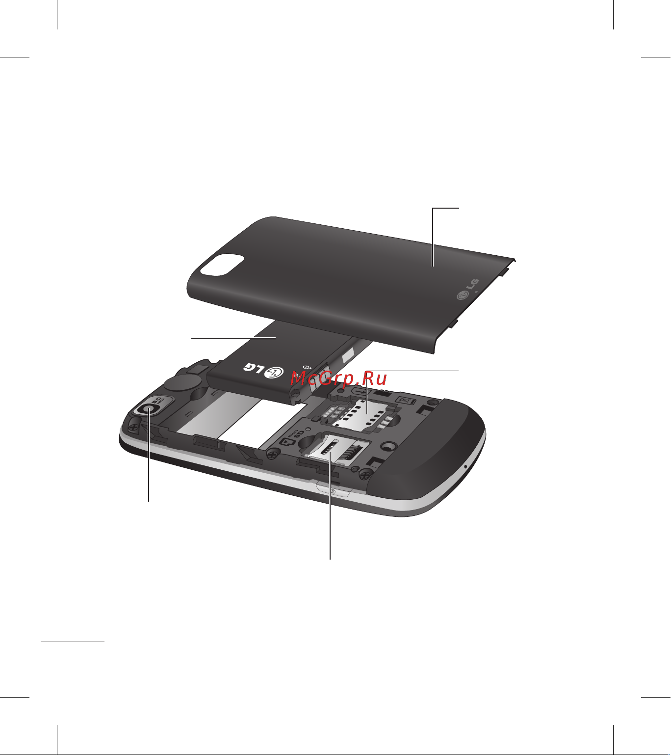 LG Cookie Plus [16/202] Устройство телефона