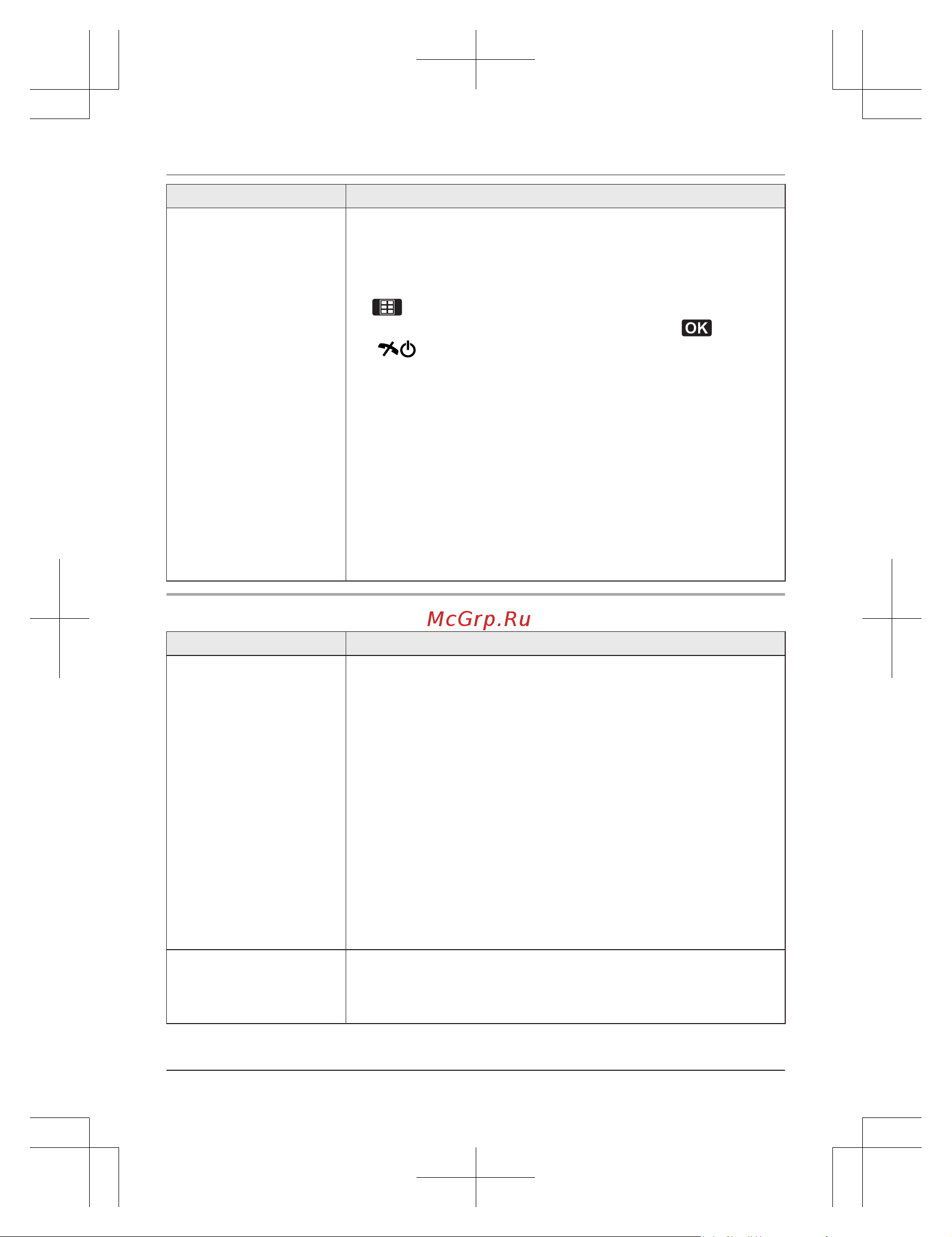 Panasonic KX-TG8552 [69/76] Полезная информация
