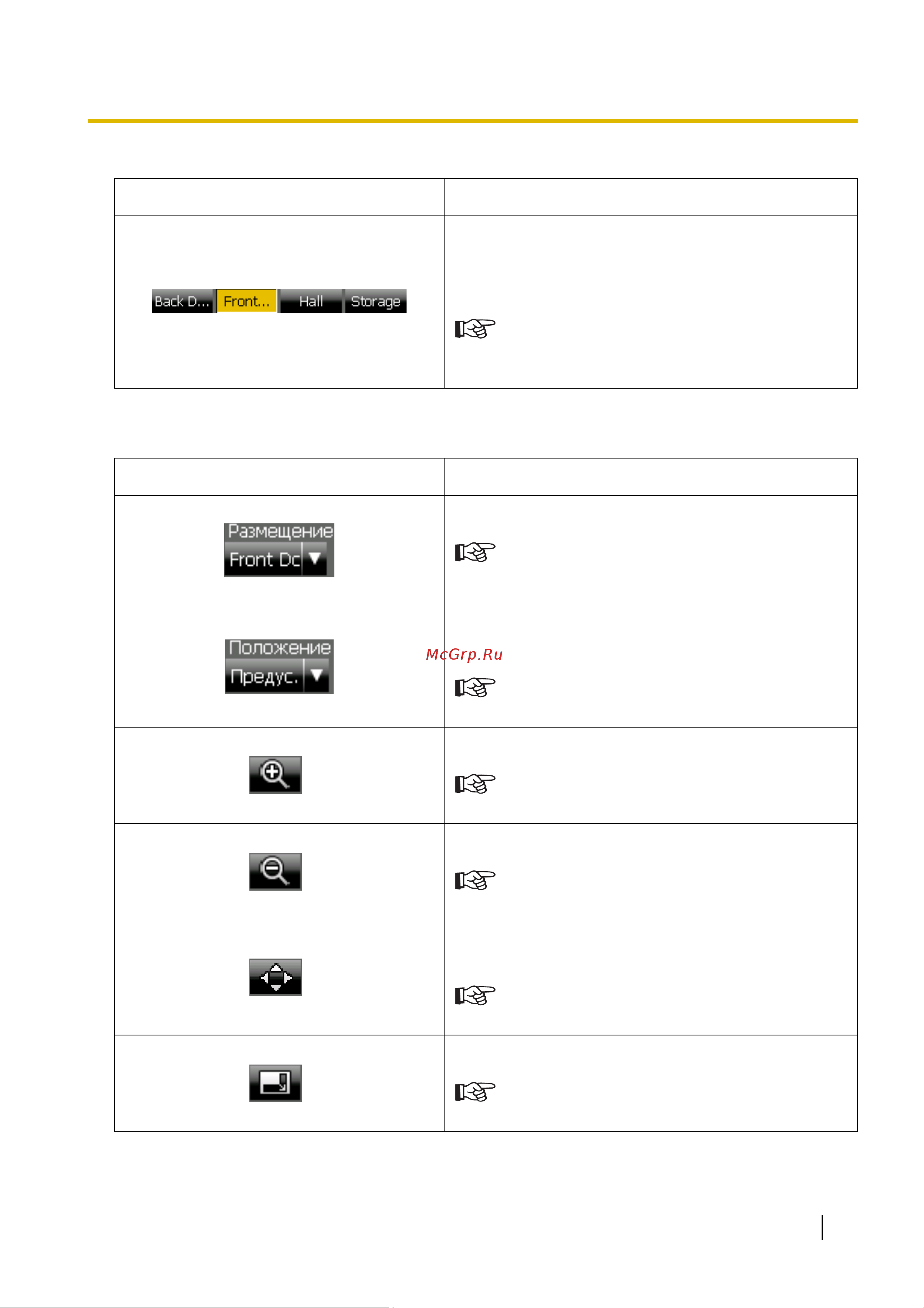 Panasonic KX-NT400RU [55/230] B кнопки выбора камеры