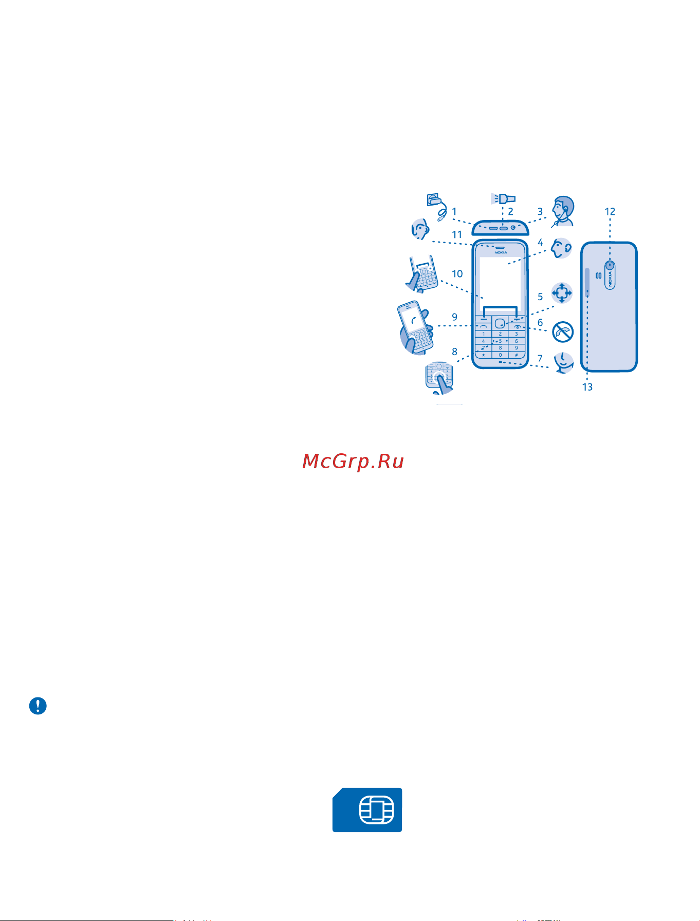 Nokia 220 [4/22] Начало работы