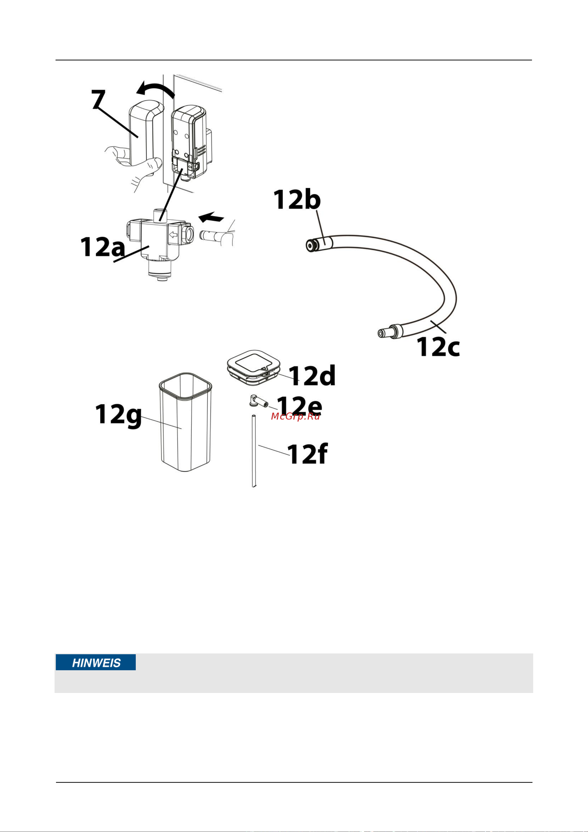 Caso Cafe Crema Touch [124/214] Indicazione