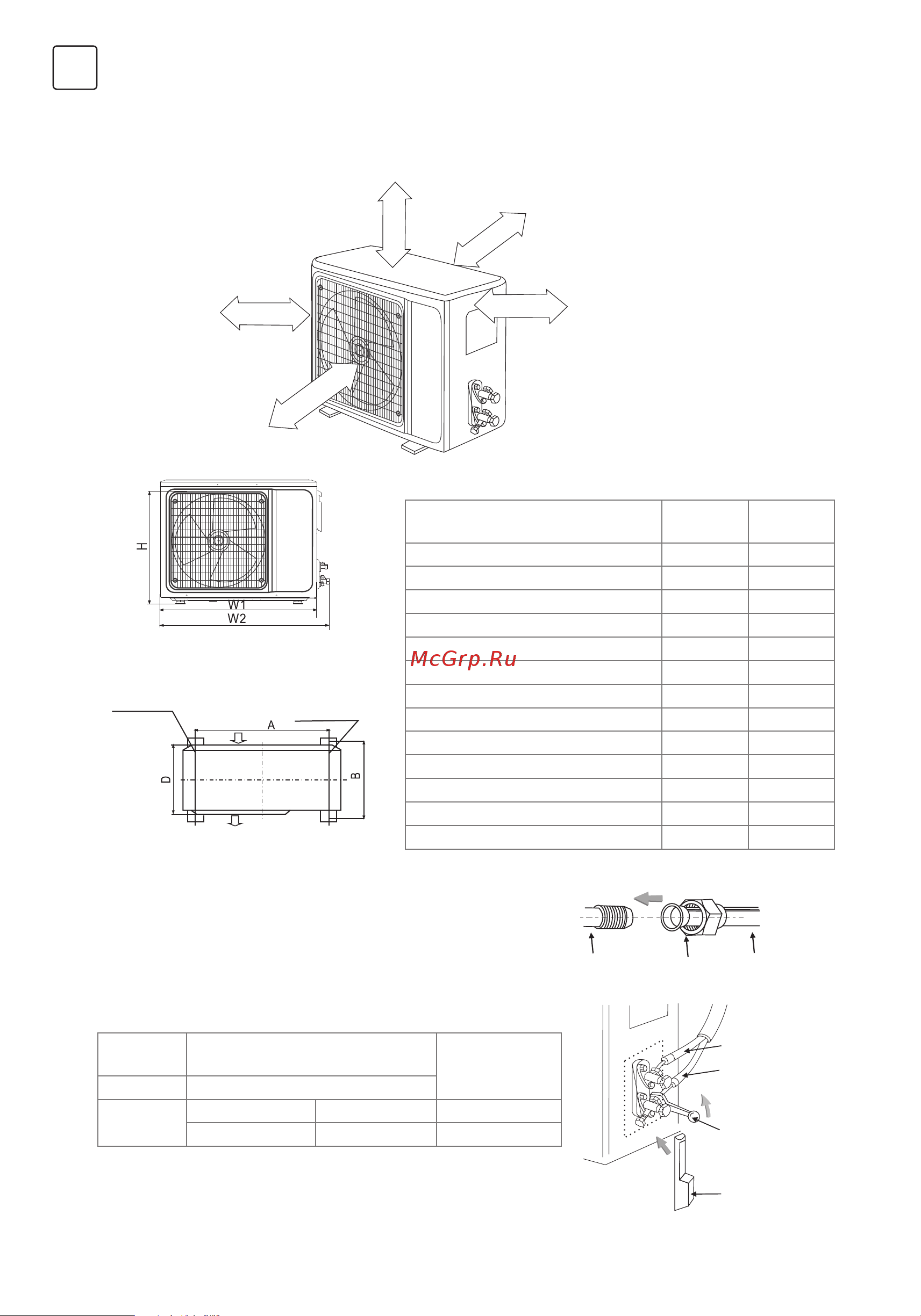 Tesla TA27FFML-09410A [46/60] Install outdoor unit gas r32