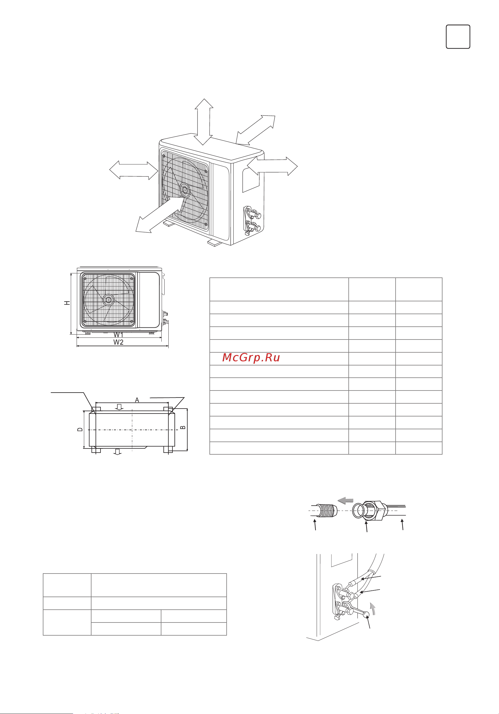 Tesla TA27FFML-09410A [47/60] Install outdoor unit gas r410a