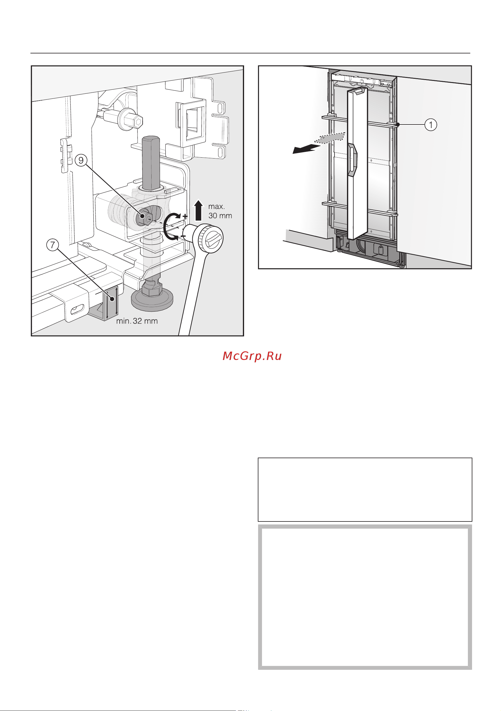 Miele K2901Vi [35/116] Монтаж