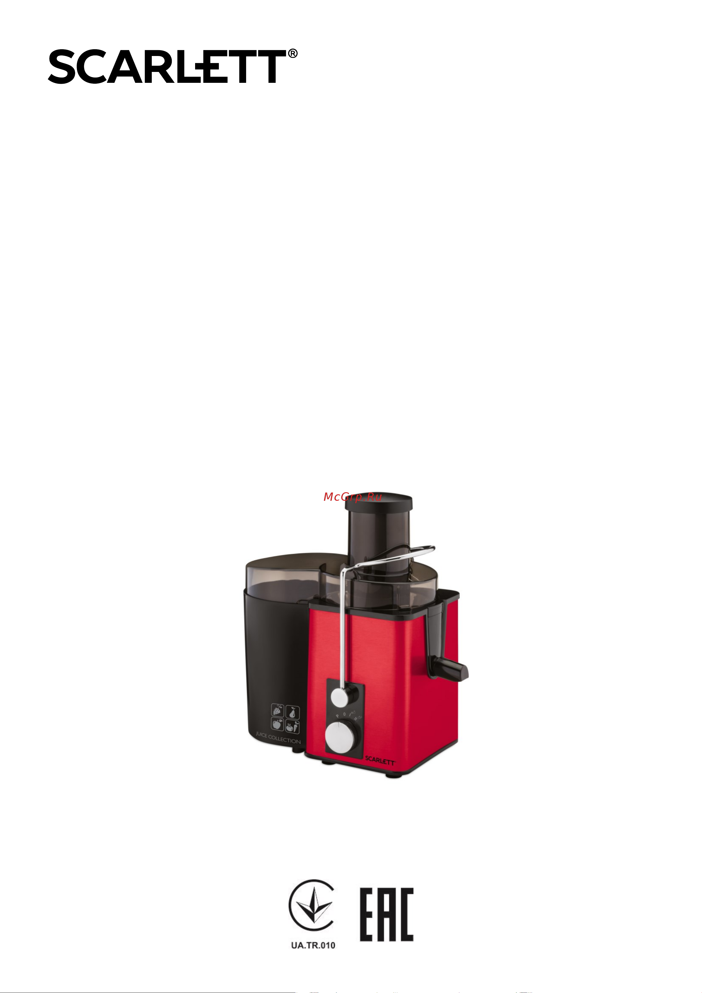 Scarlett SC-JE50S49 Руководство по эксплуатации онлайн