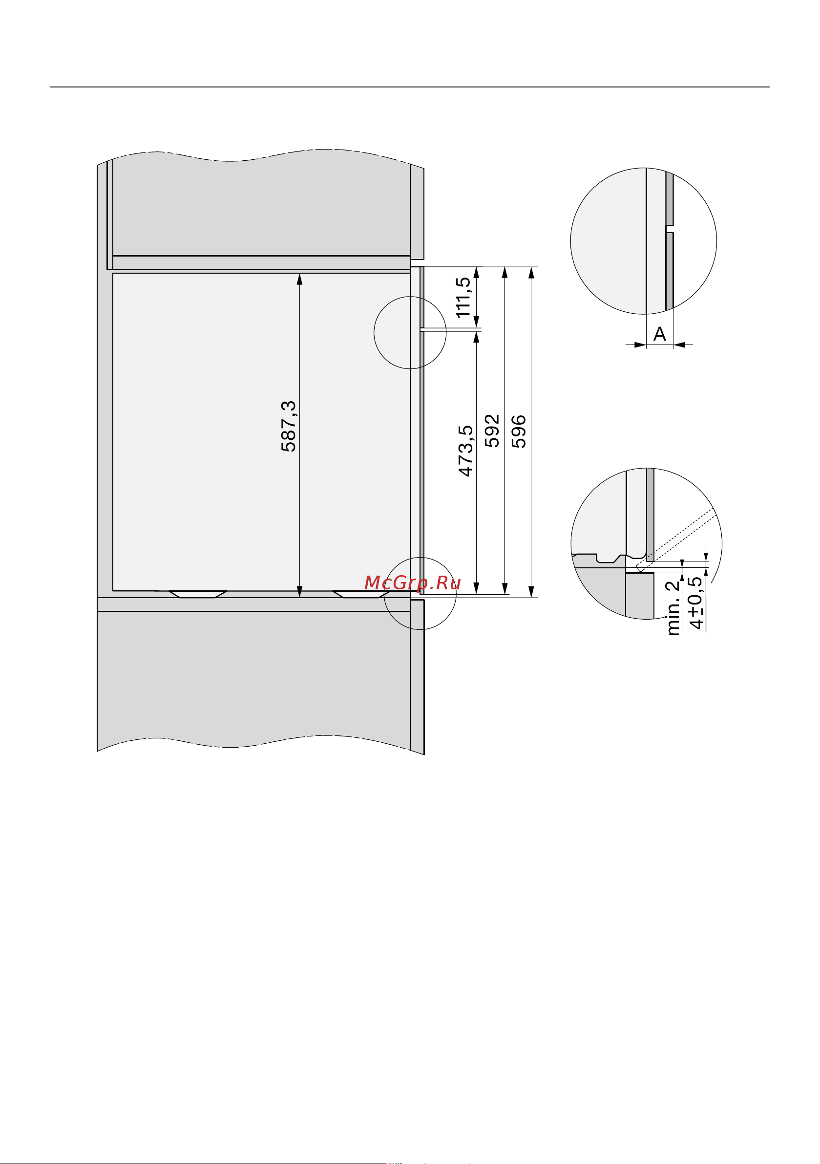 Miele DGC 7860 GRGR [186/200] Монтаж
