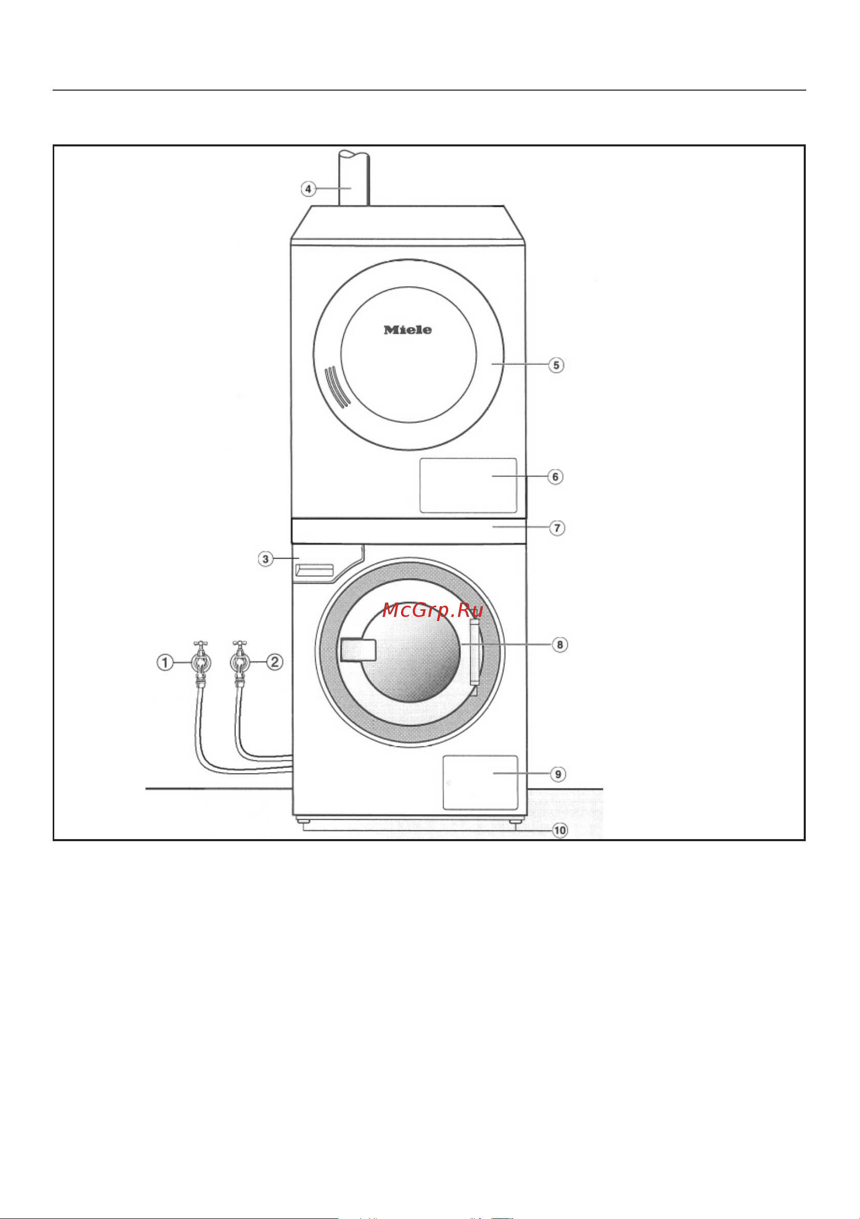 Miele PWT6089 [74/100] Óñòàíîâêà è ïîäêëþ åíèå