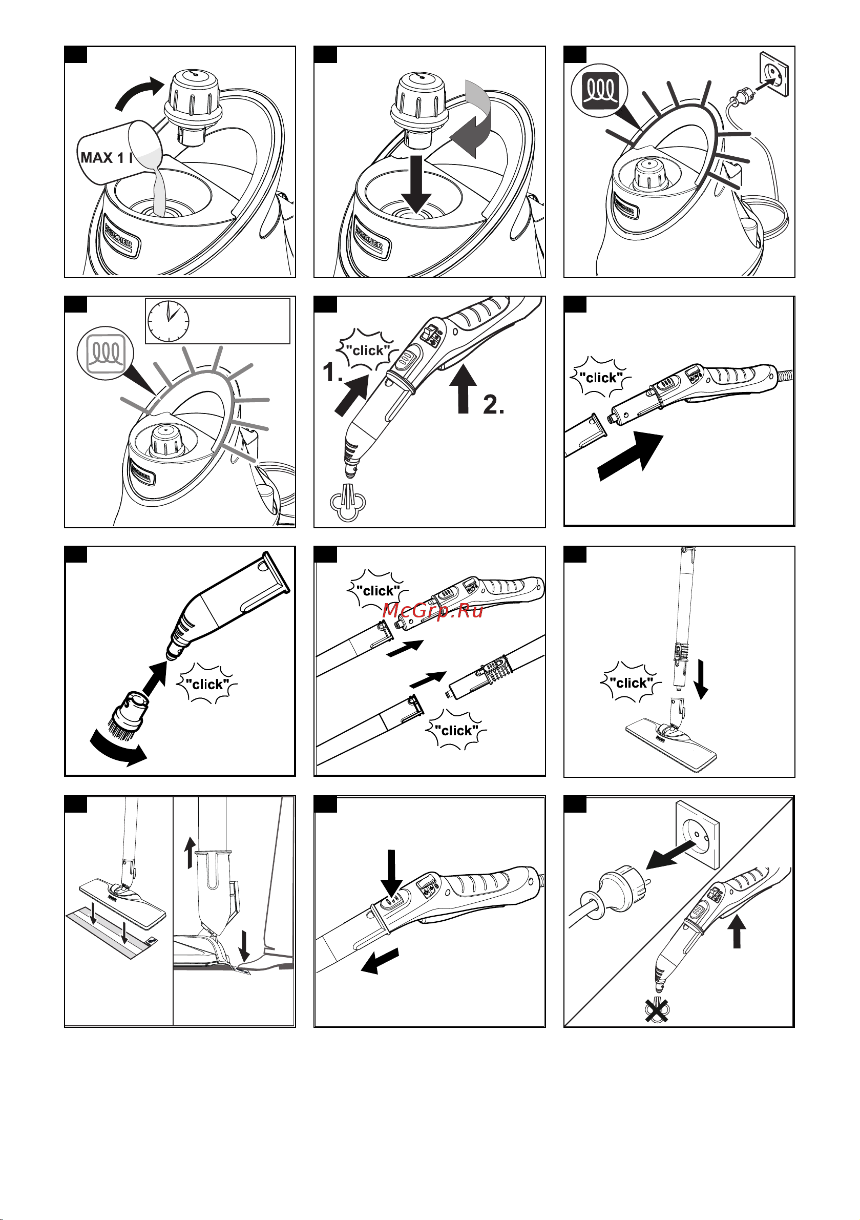 Karcher SC 2 Deluxe Руководство по эксплуатации онлайн [3/134] 780240