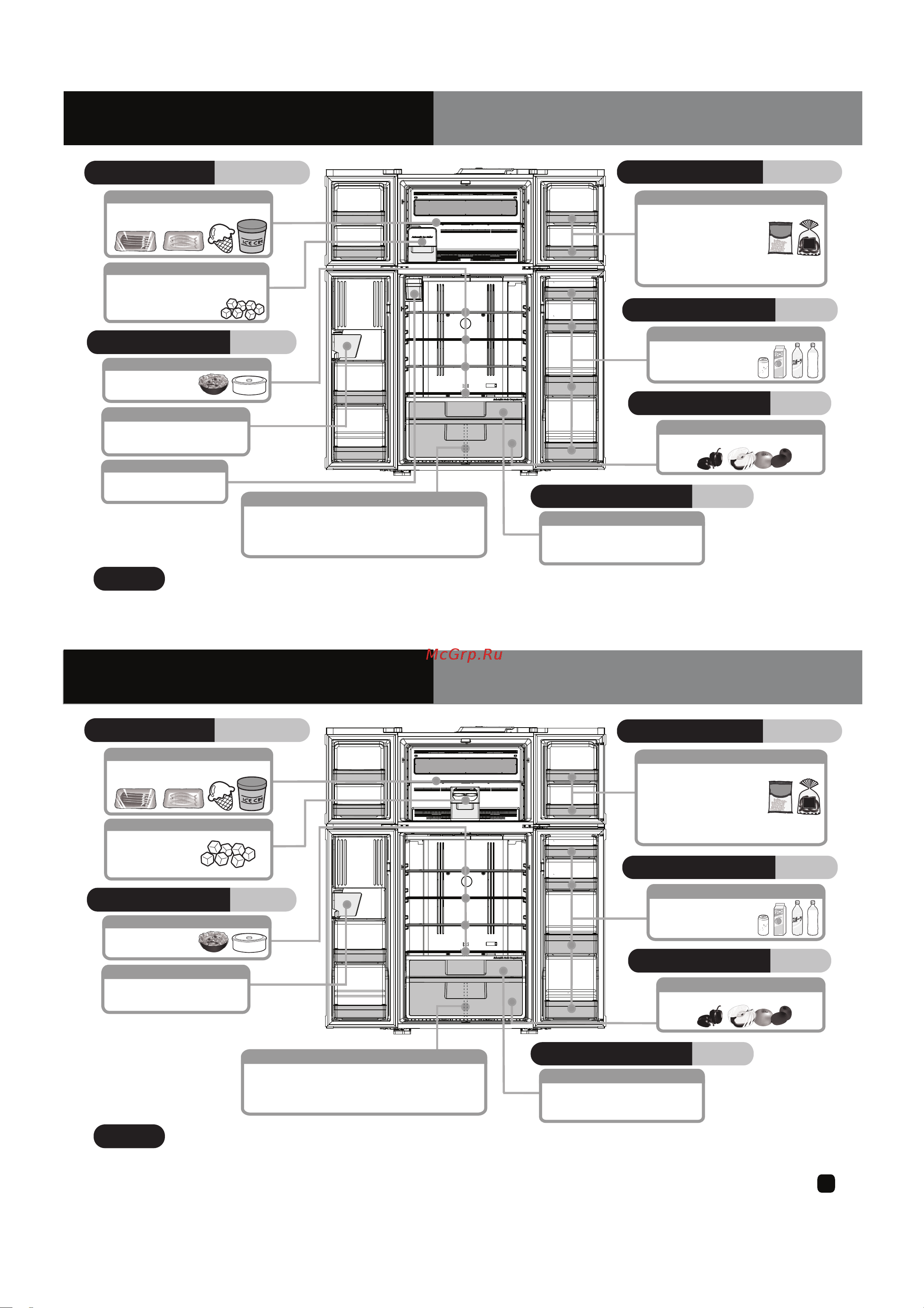 Hitachi R-W662PU7X GBK Руководство по эксплуатации онлайн [5/12] 780241