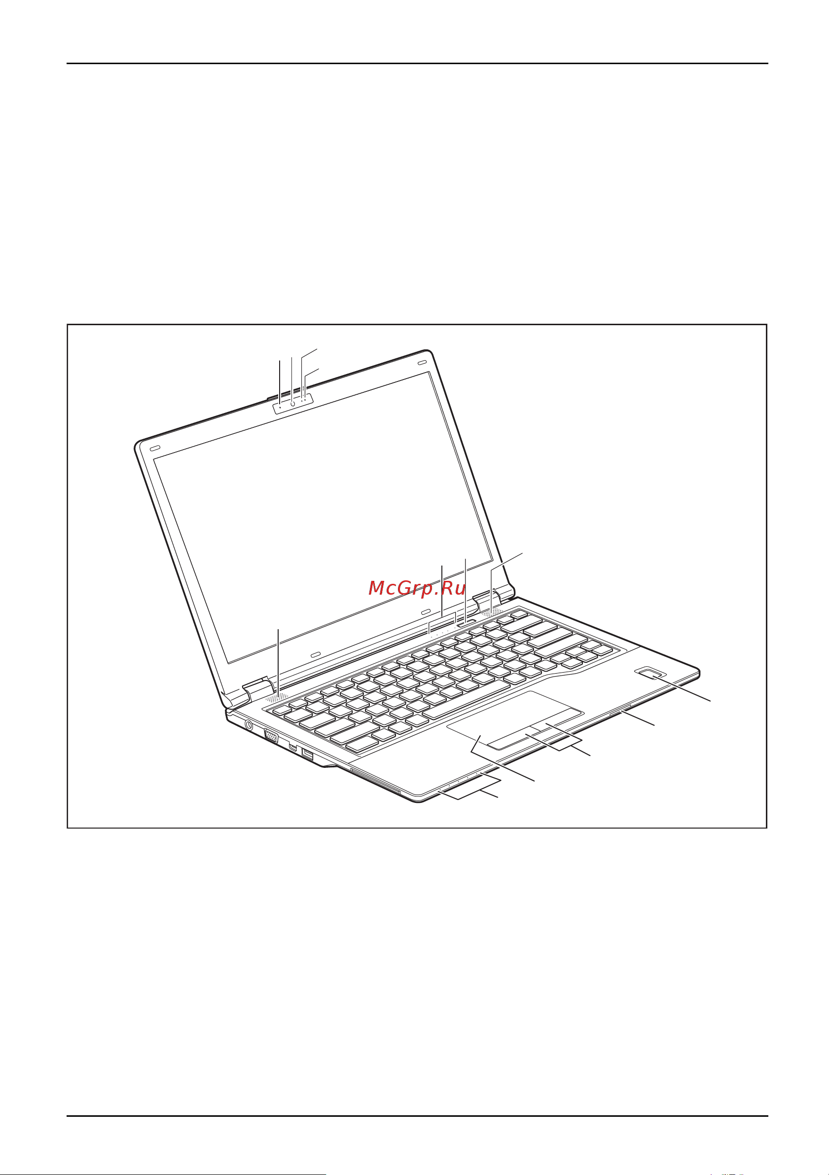 Fujitsu LIFEBOOK E459 LKN:E4590M0003RU [13/87] Порты и элементы управления