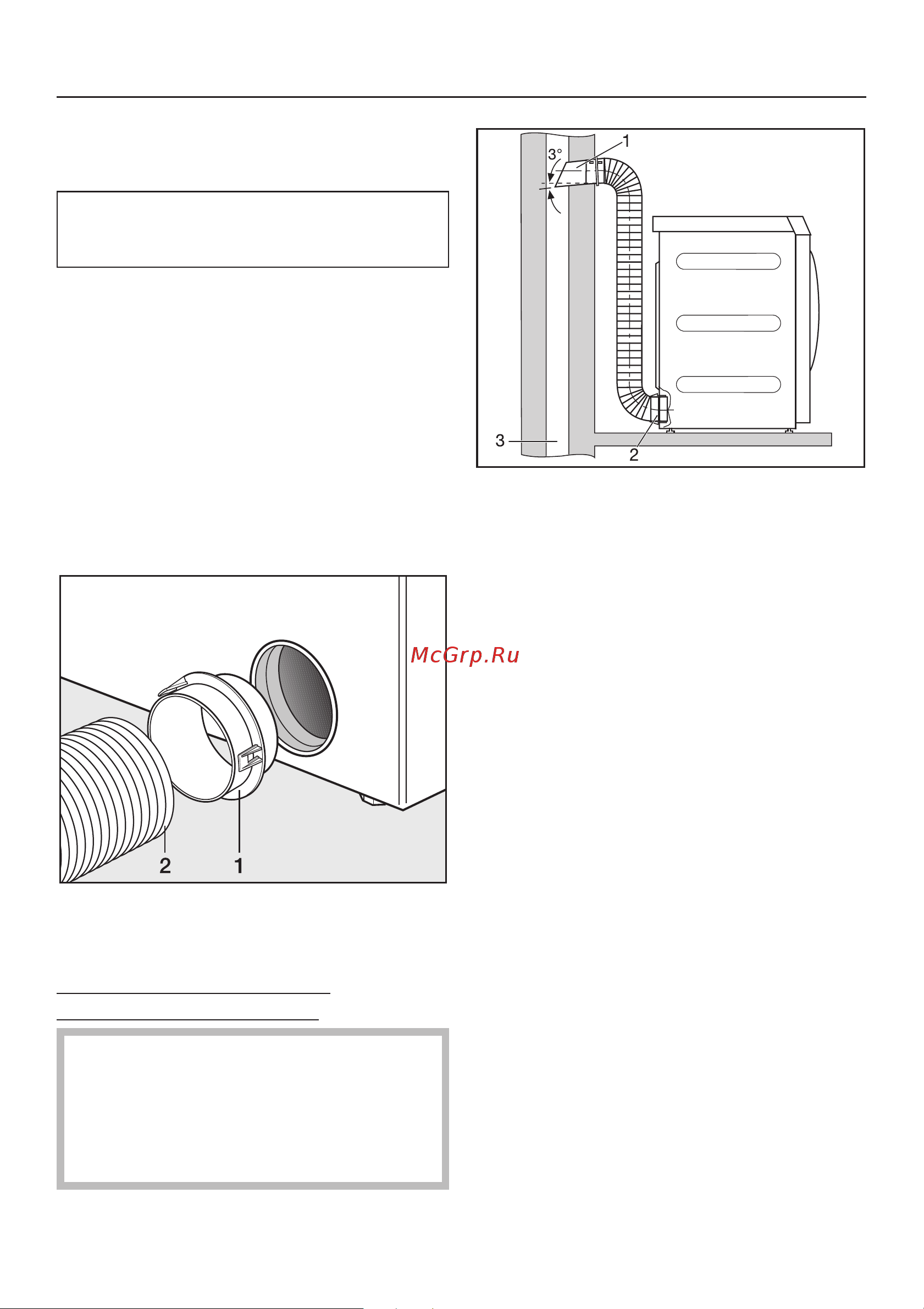 Miele PT 5186 RU OB [49/60] Ìîíòàæ âîçäóõîâîäà