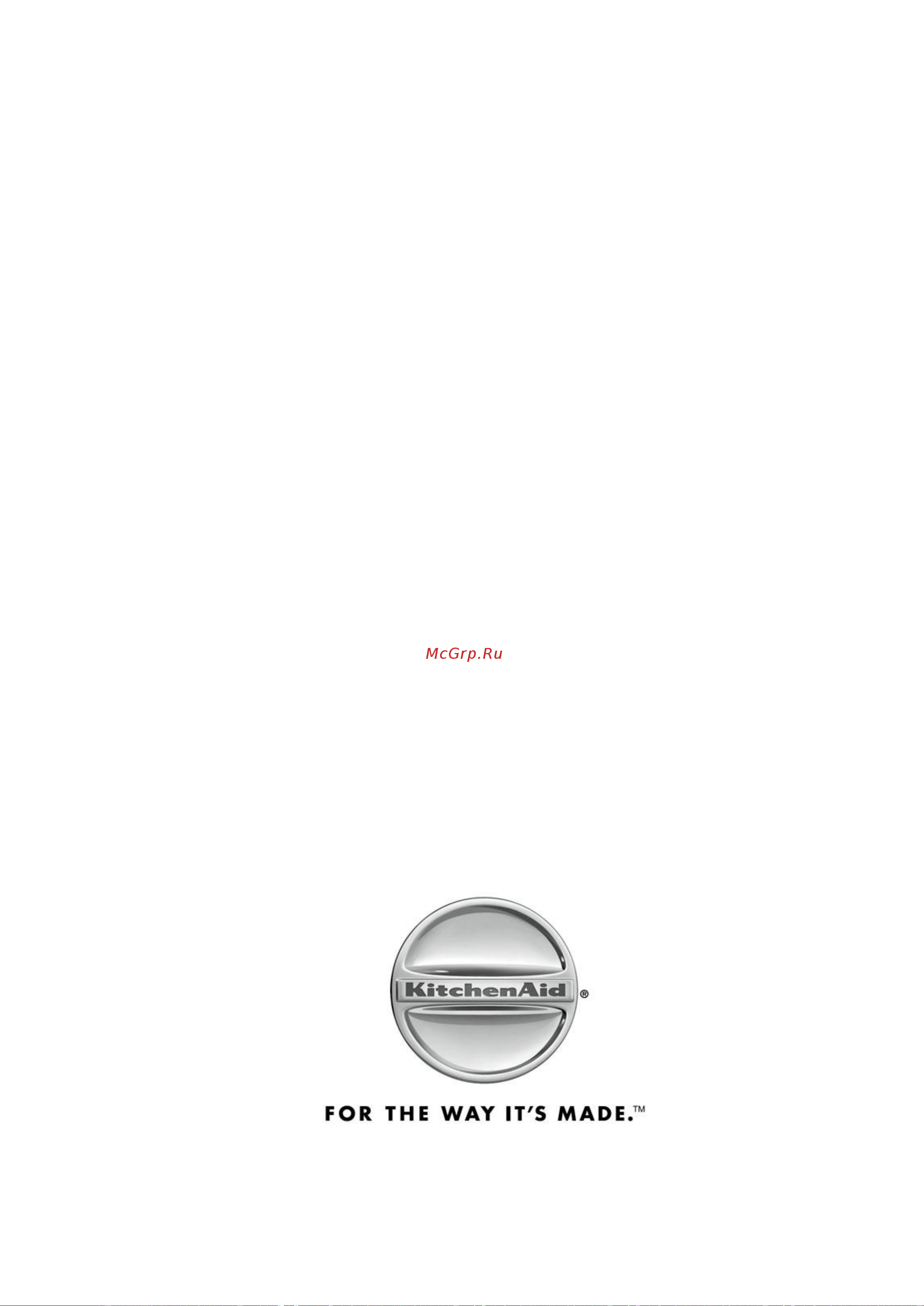 KitchenAid 5KCG0702ECA Руководство по эксплуатации онлайн [20/20] 780315