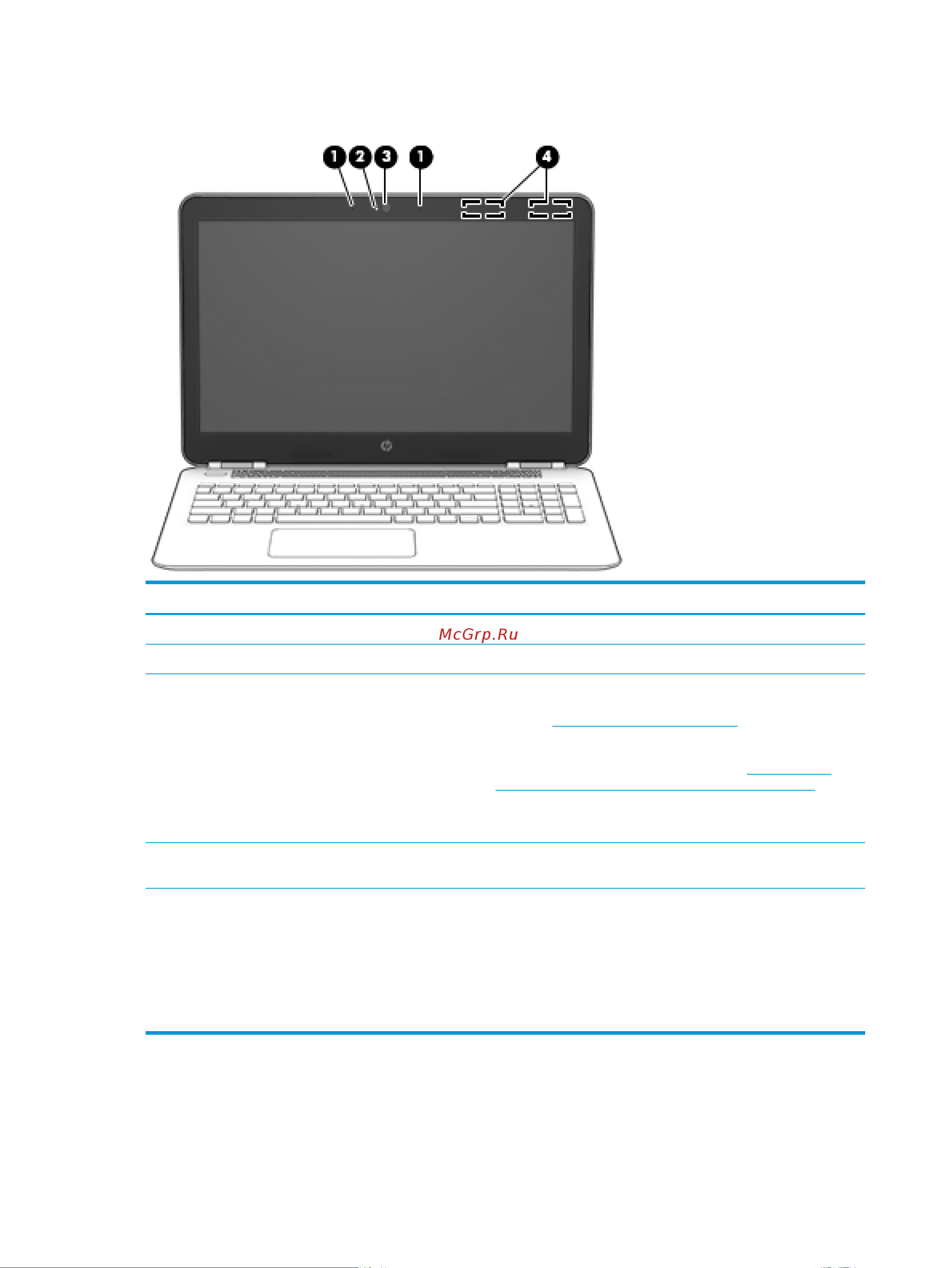 HEWLETT-PACKARD HP 15-bc417ur (4GW67EA) [18/72] Дисплей