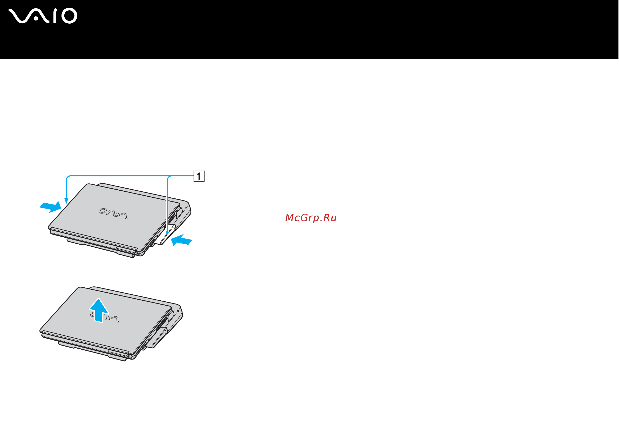Sony VAIO VGN-S4VP [65/170] Отсоединение компьютера от репликатора портов