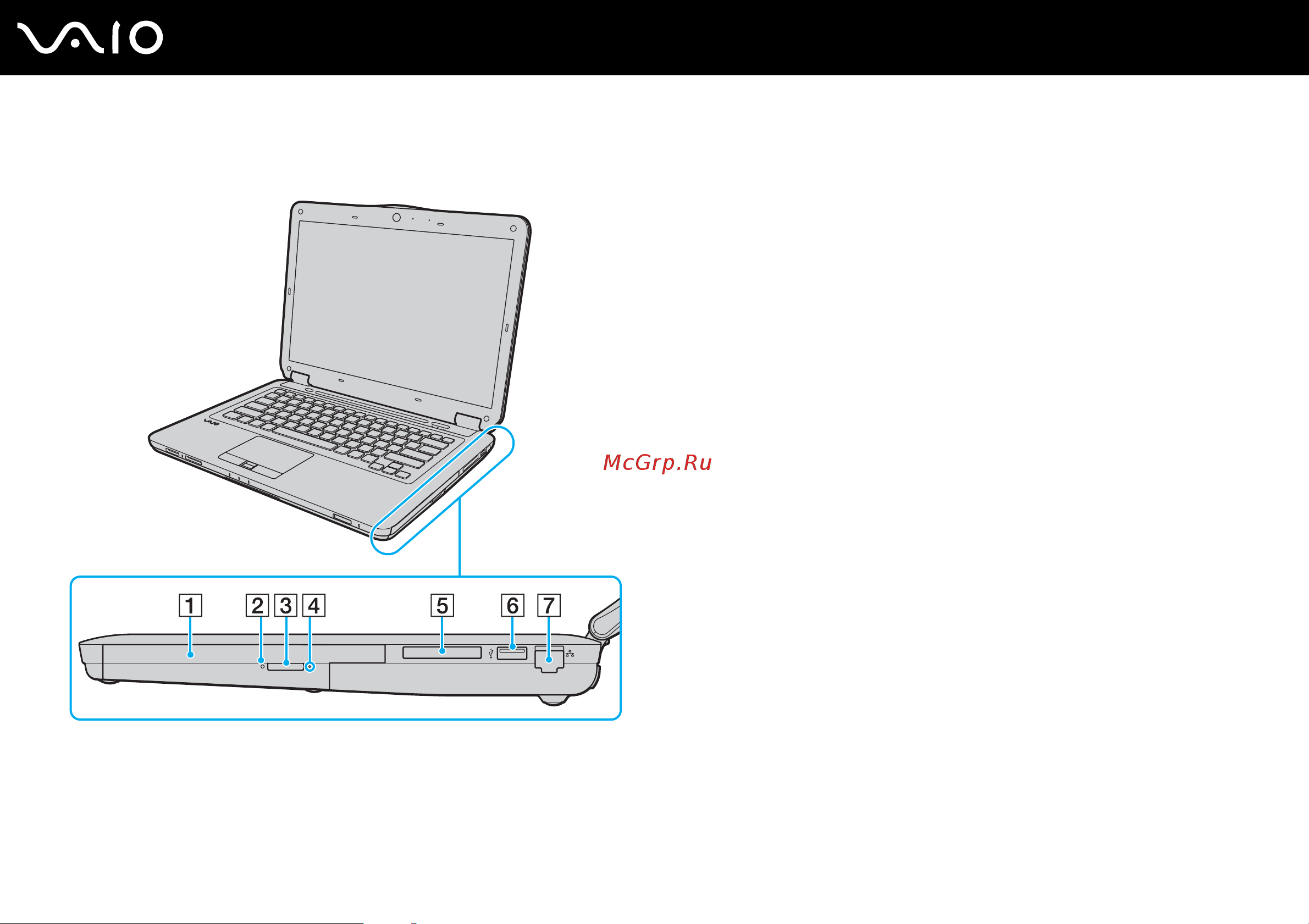 Sony VAIO VGN-CS11SR [18/199] Вид справа