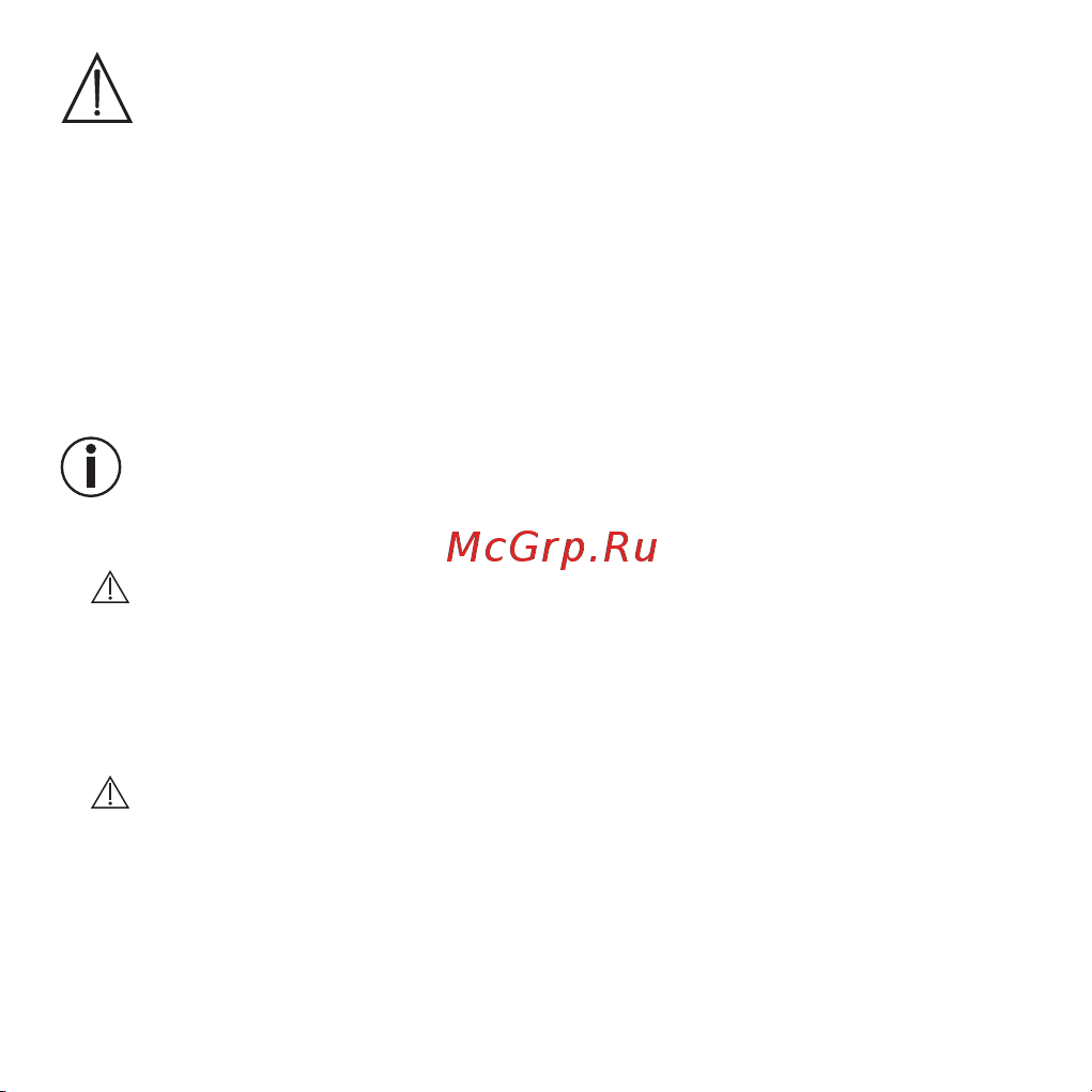 Beurer MG10 [43/140] Attention