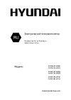 Hyundai Homegun II HG6 Руководство по эксплуатации