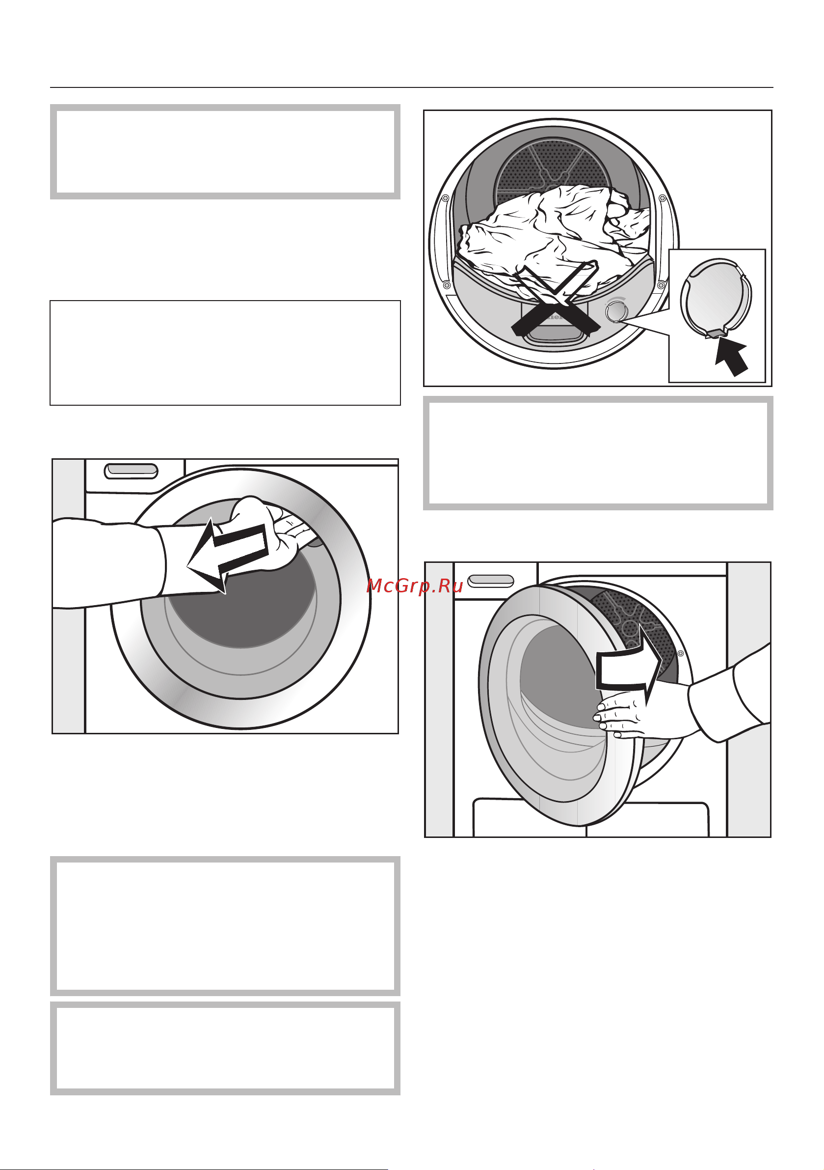 Miele TKR650WP Edition [27/92] Загрузка сушильной машины