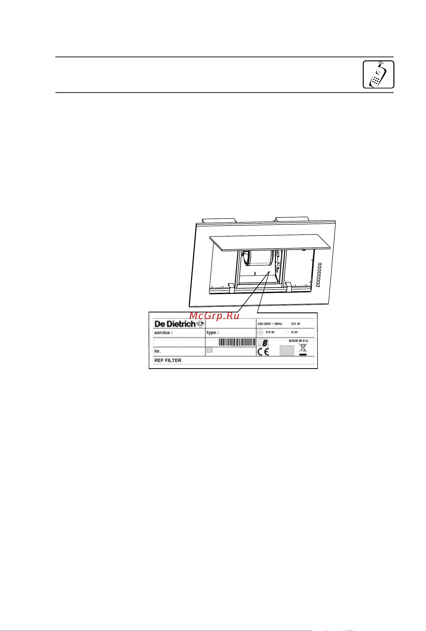 De Dietrich DHV7962G [46/112] Servicio de atención al cliente