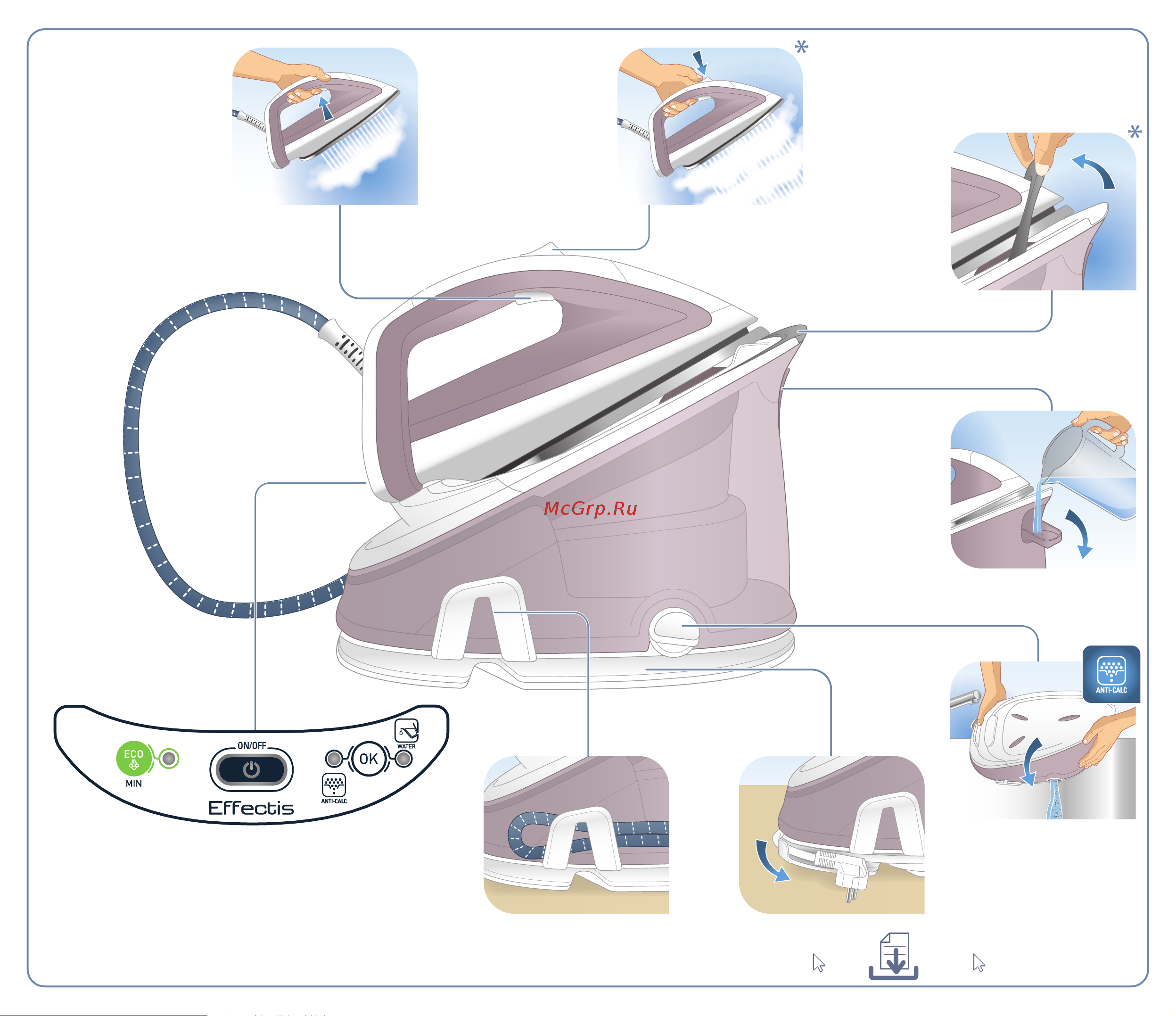 Tefal GV6731 [3/11] Www tefal com www calor fr