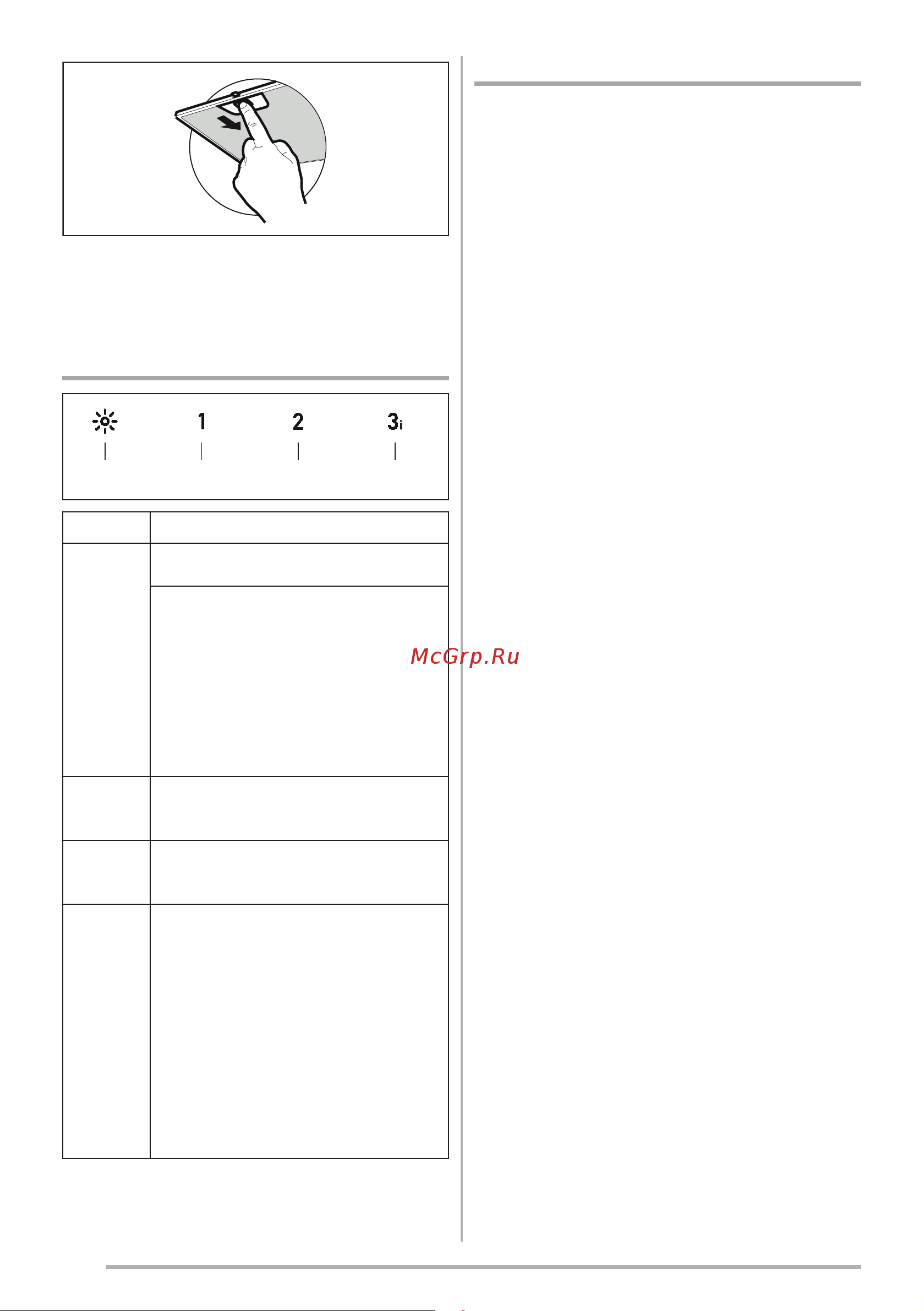Smeg KCV60BE2 [8/96] Bedienelemente