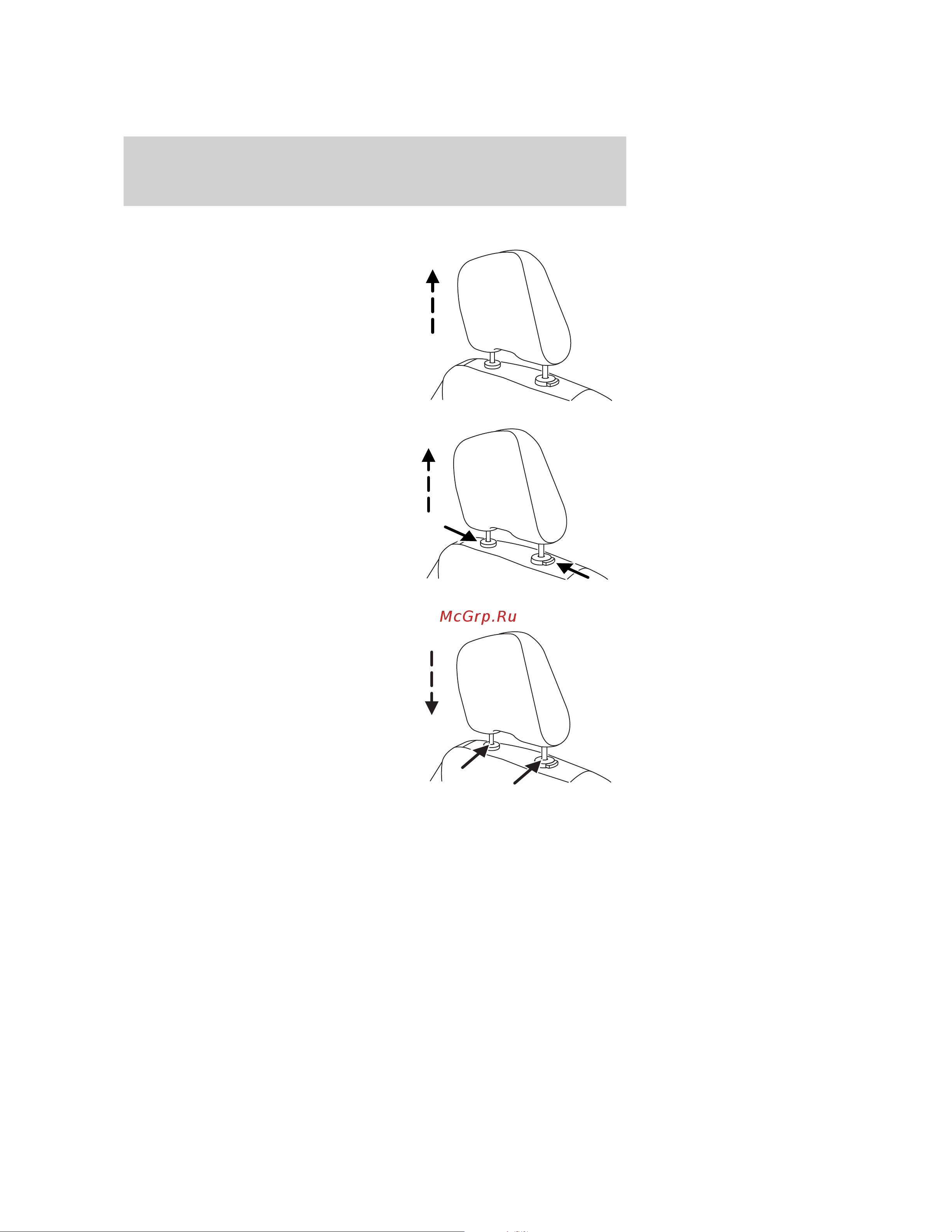 Lincoln MKX (2009) [109/307] Seating and safety restraints
