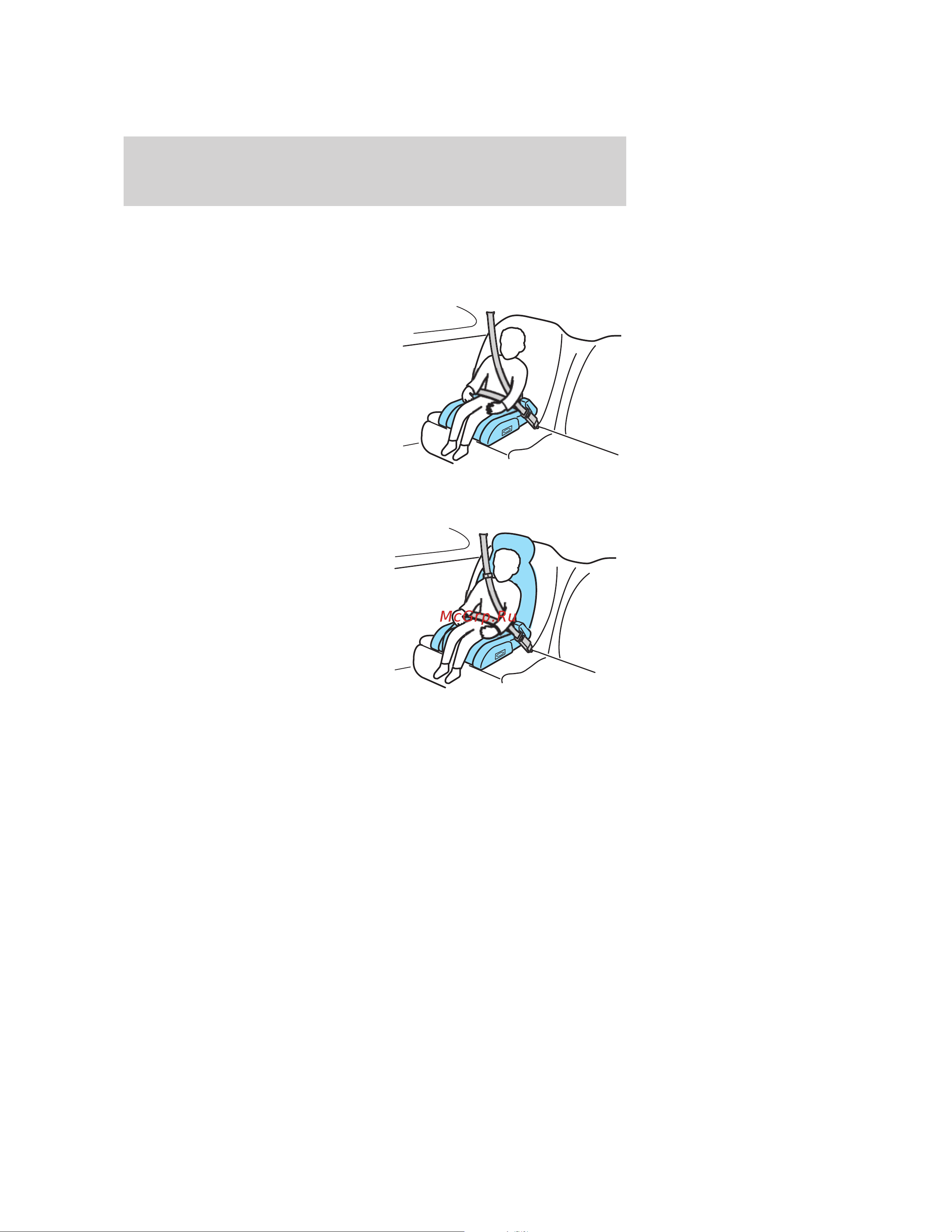 Lincoln MKX (2009) [162/307] Types of booster seats