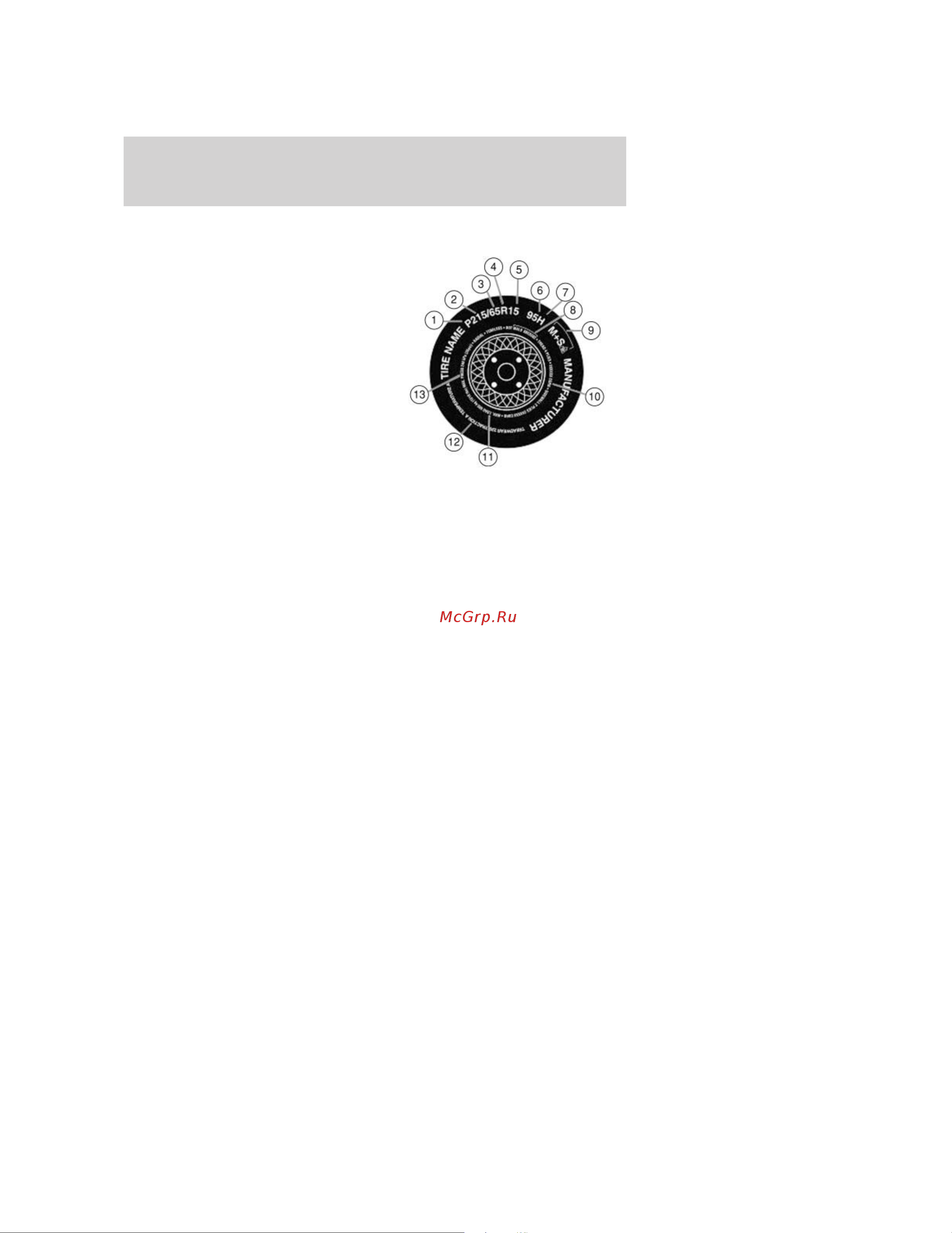 Lincoln MKX (2009) [177/307] Information on p type tires
