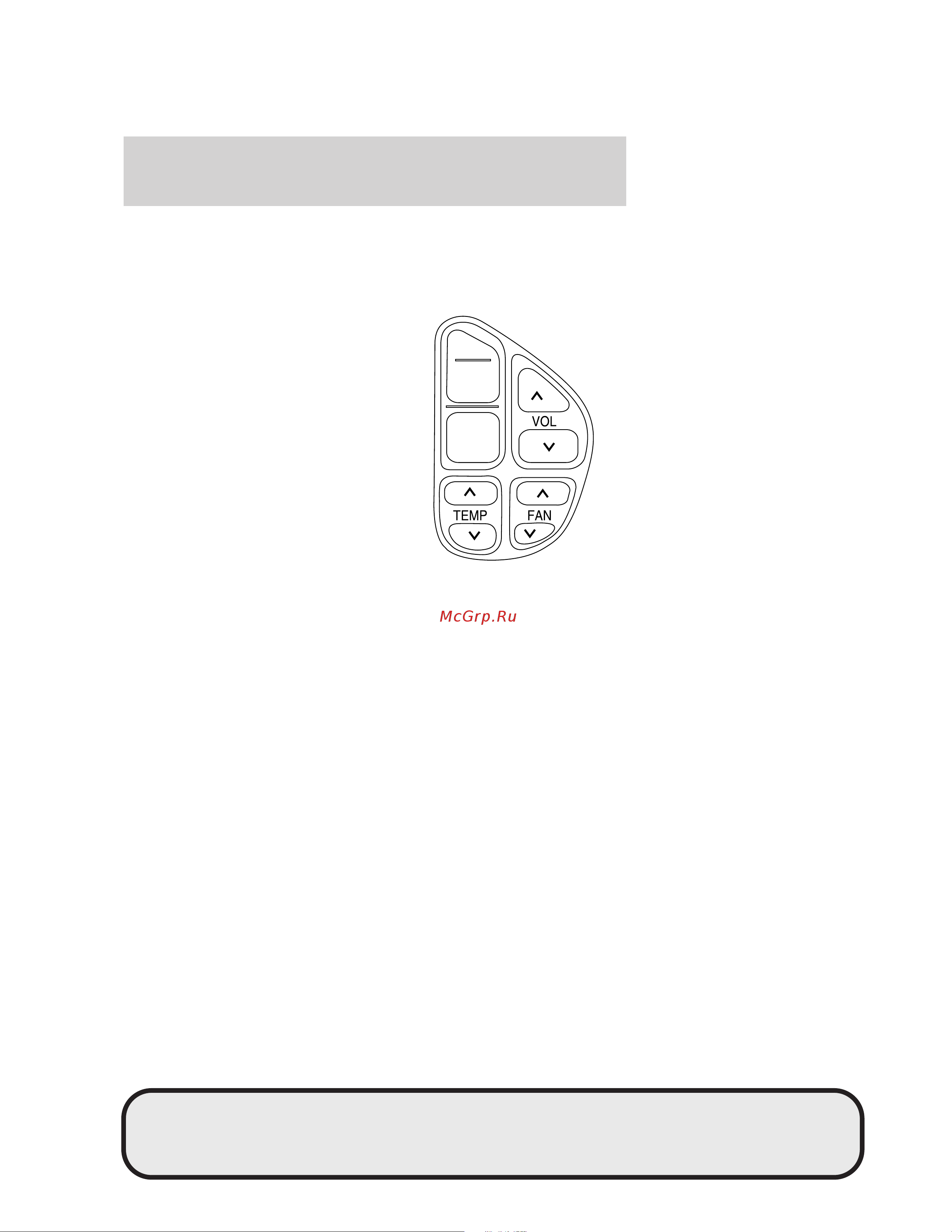 Lincoln Town Car (2004) [120/304] Driver controls