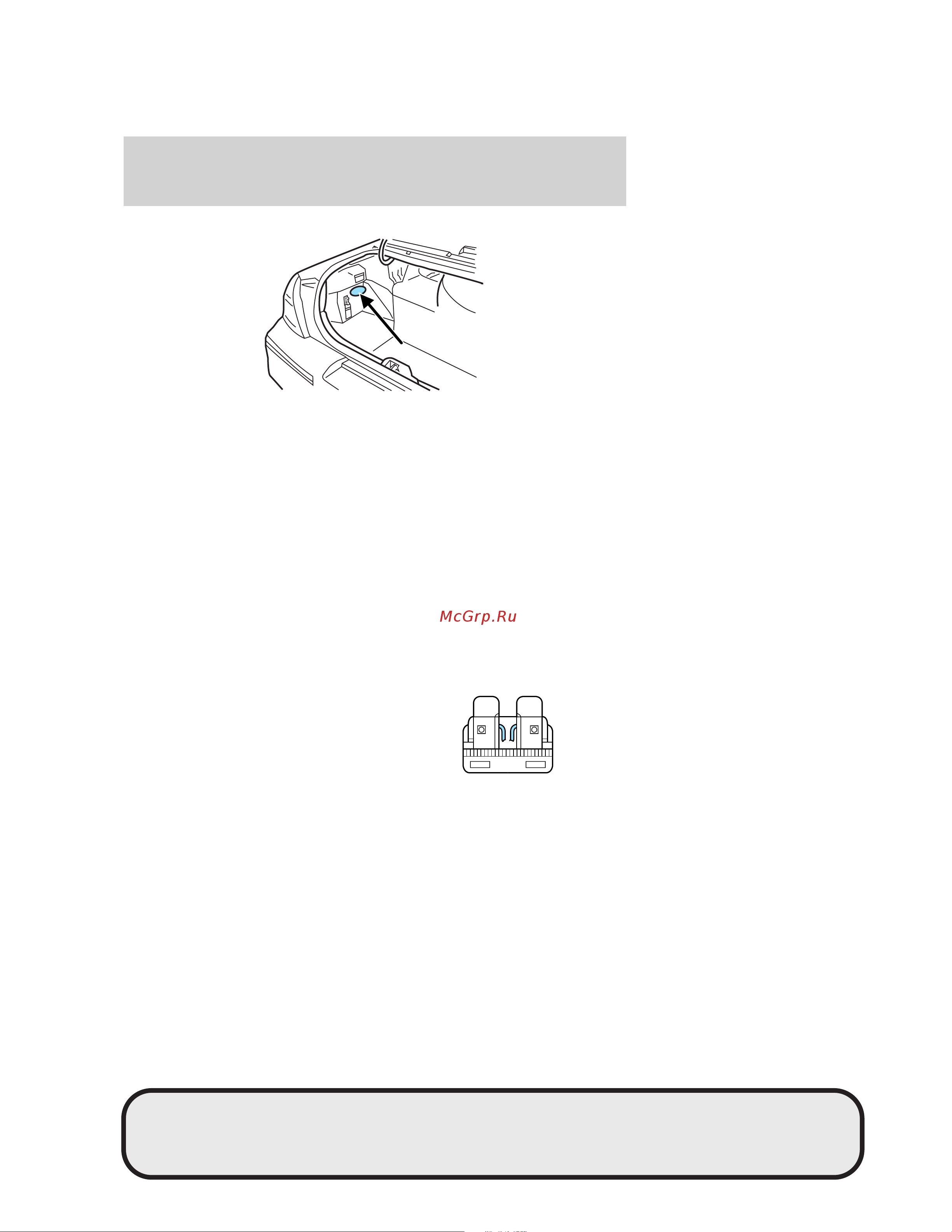 Lincoln Town Car (2004) [208/304] Roadside emergencies
