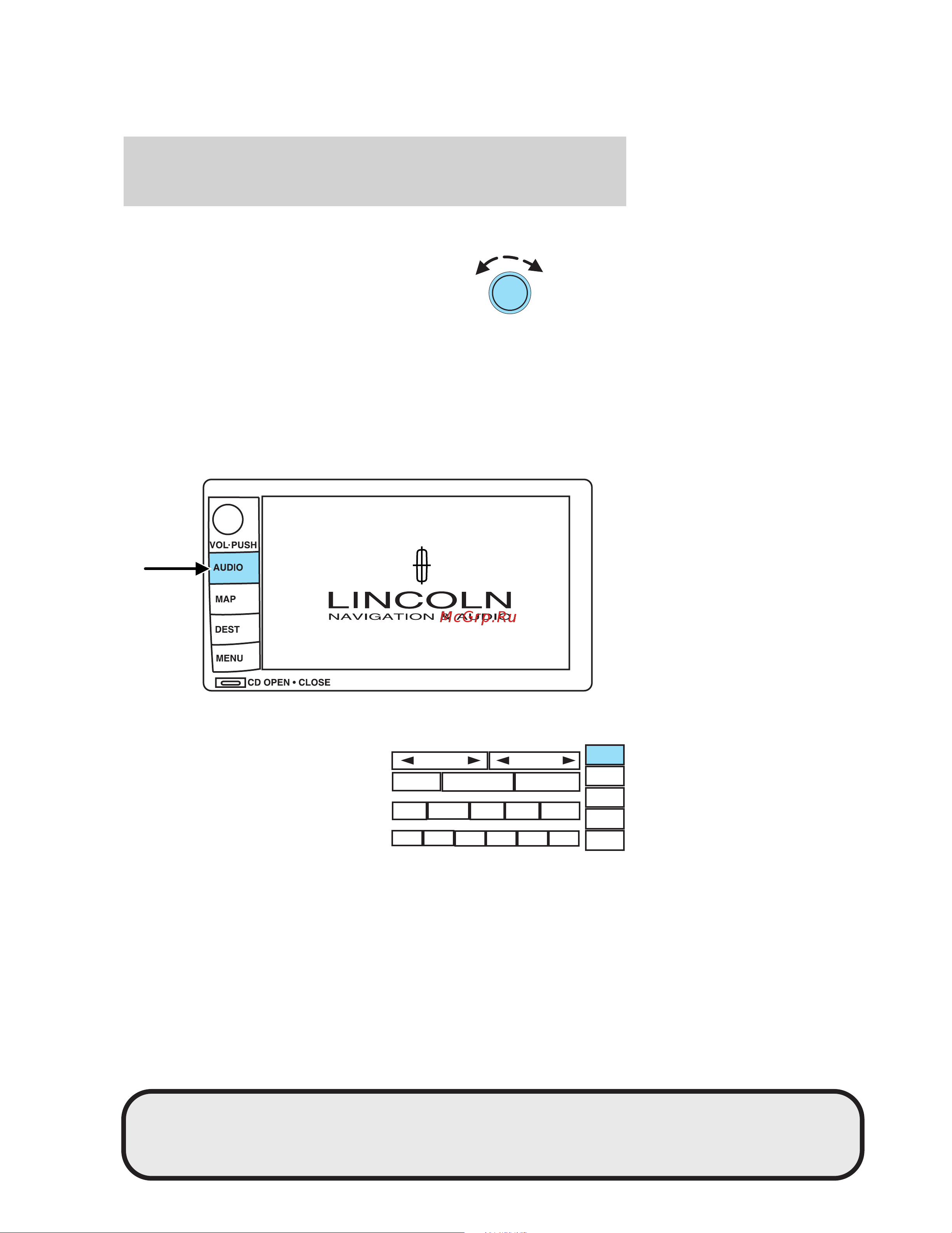 Lincoln Town Car (2004) [35/304] Entertainment systems