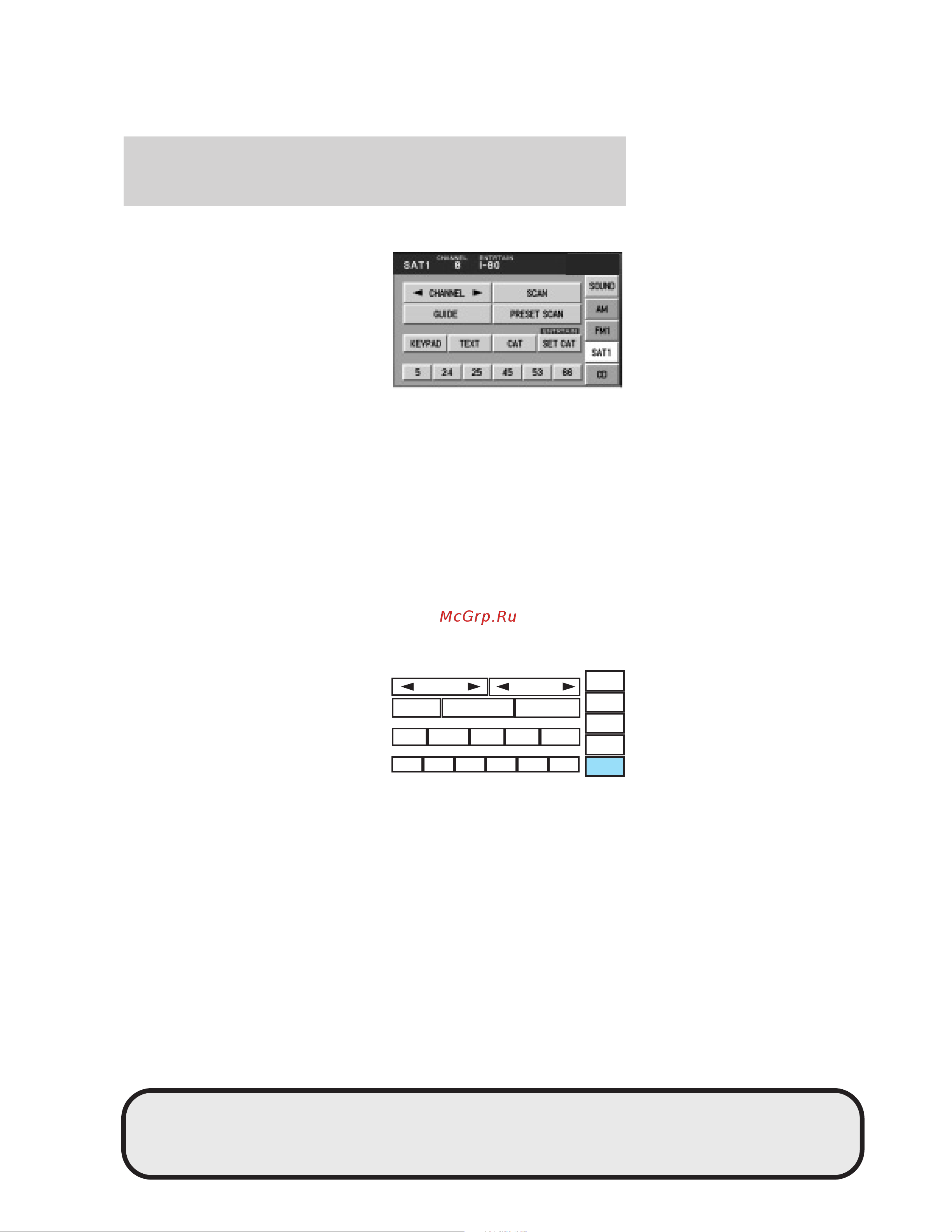 Lincoln Town Car (2004) [42/304] Entertainment systems