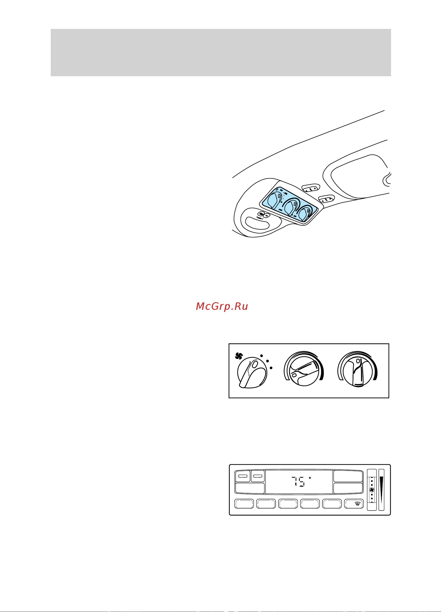 Lincoln Navigator (1999) [45/216] Controls and features