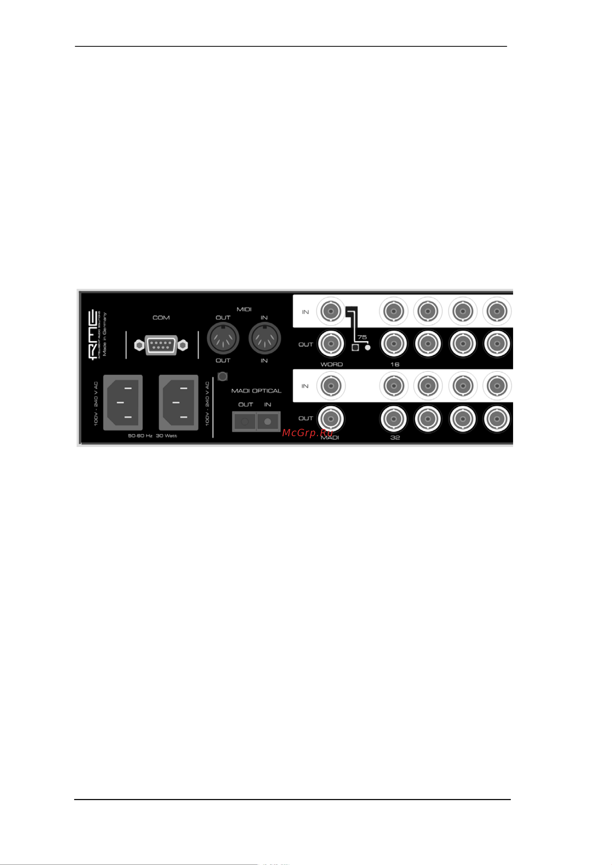 RME ADI-6432 REDUNDANT BNC Руководство по эксплуатации онлайн [8/40] 780825