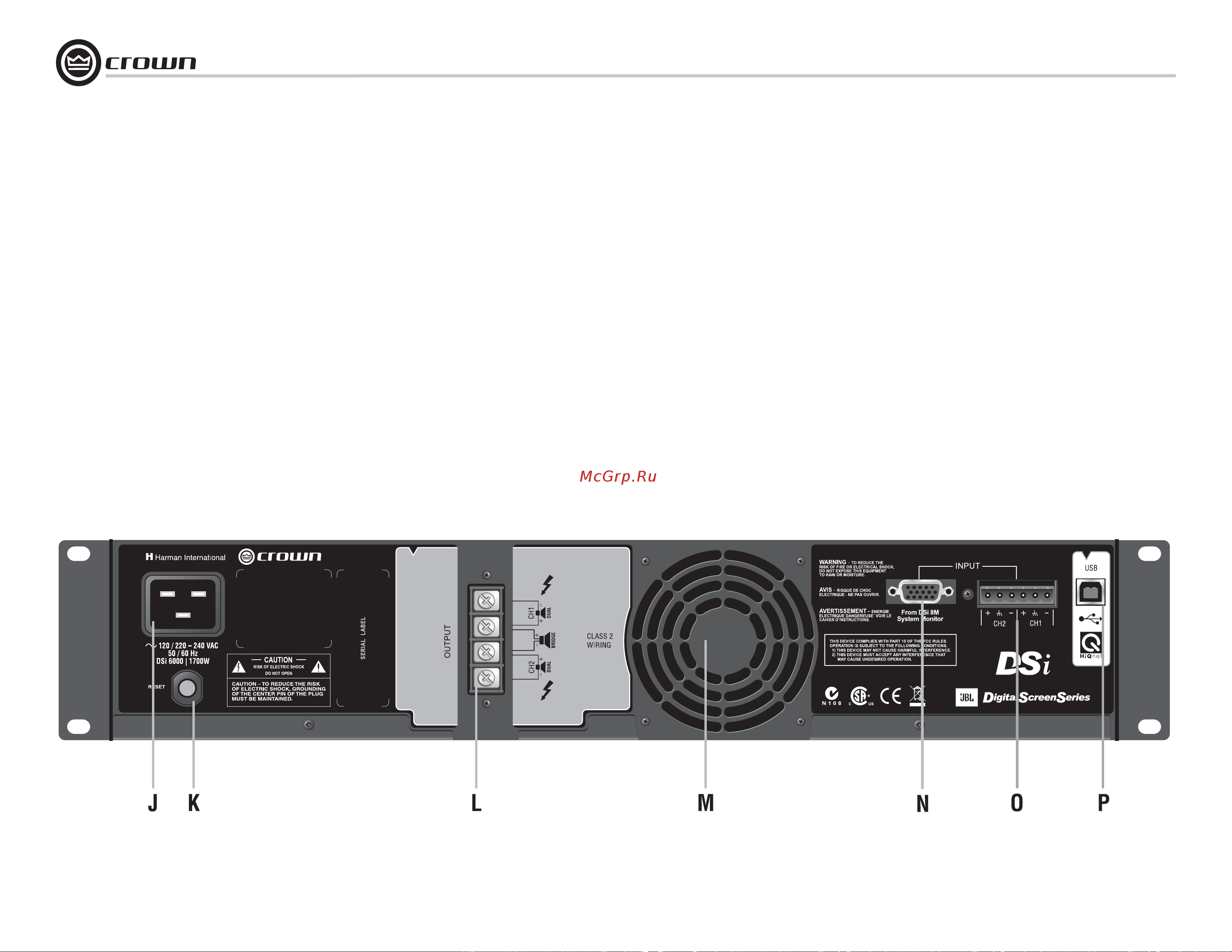 Crown DSi 4000 [20/49] Operación
