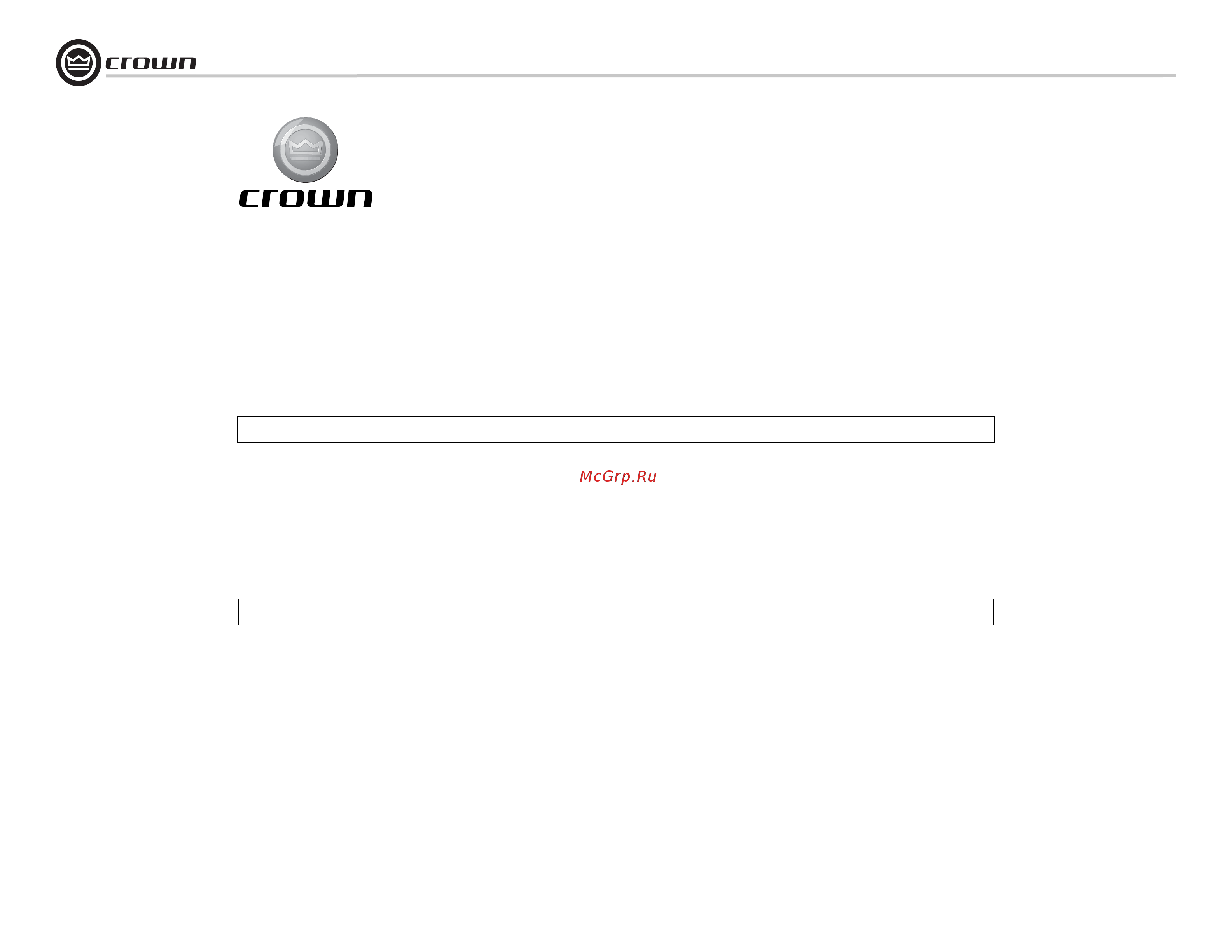 Crown DSi 4000 [44/49] Product registration