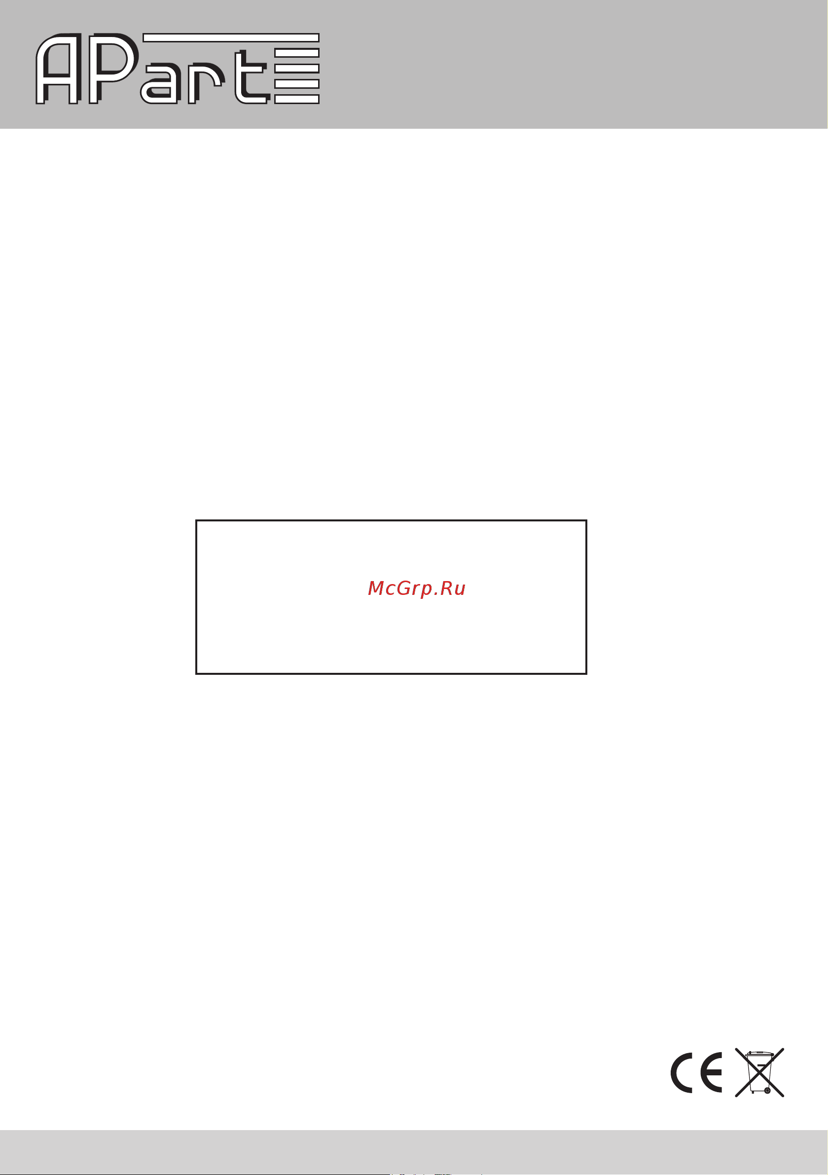 APart OVO5-W [8/8] Www apart audio com