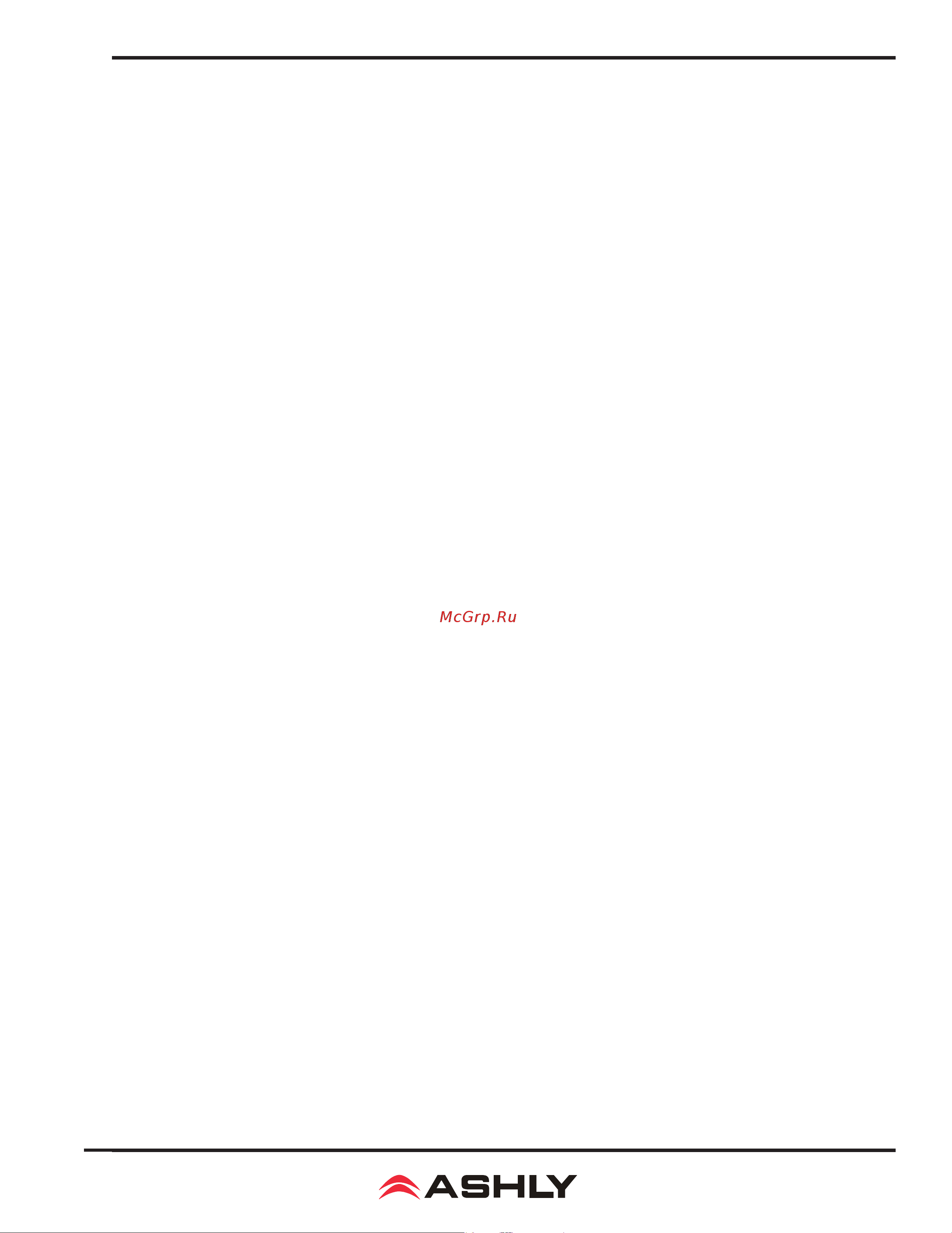 ASHLY ne24.24M [27/28] Ashly audio inc limited warranty usa only