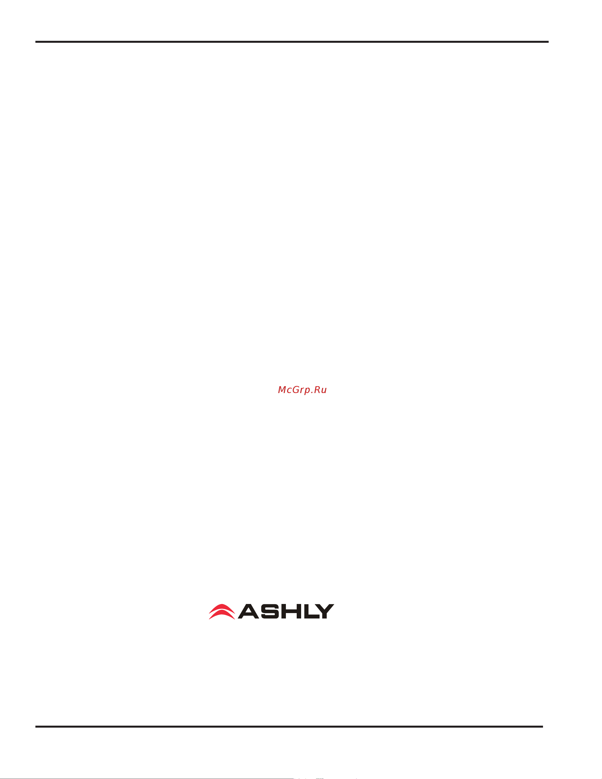 ASHLY ne24.24M [28/28] Operating manual ne24 4m matrix processor