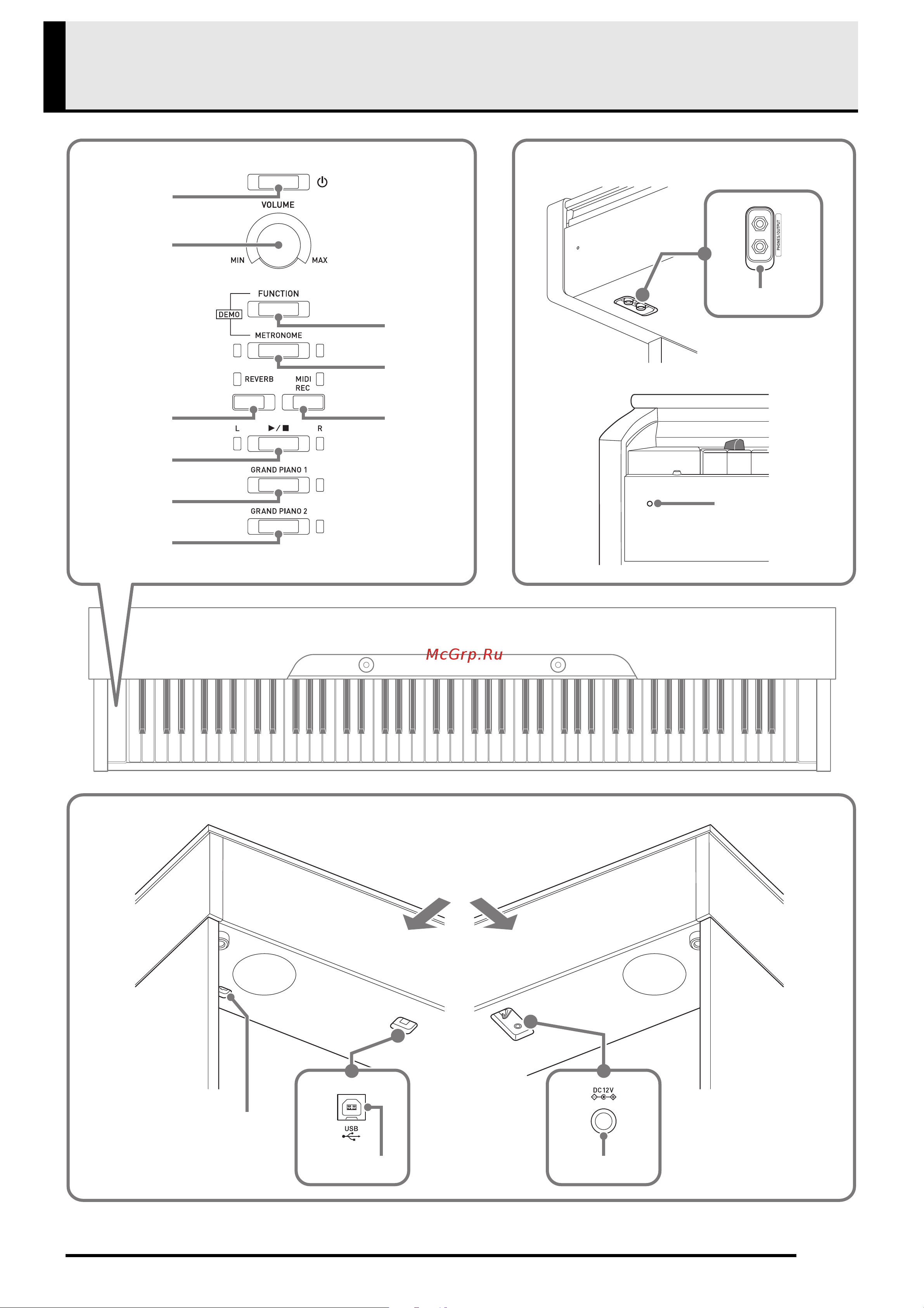 Casio AP-270 BK [4/43] Общие указания