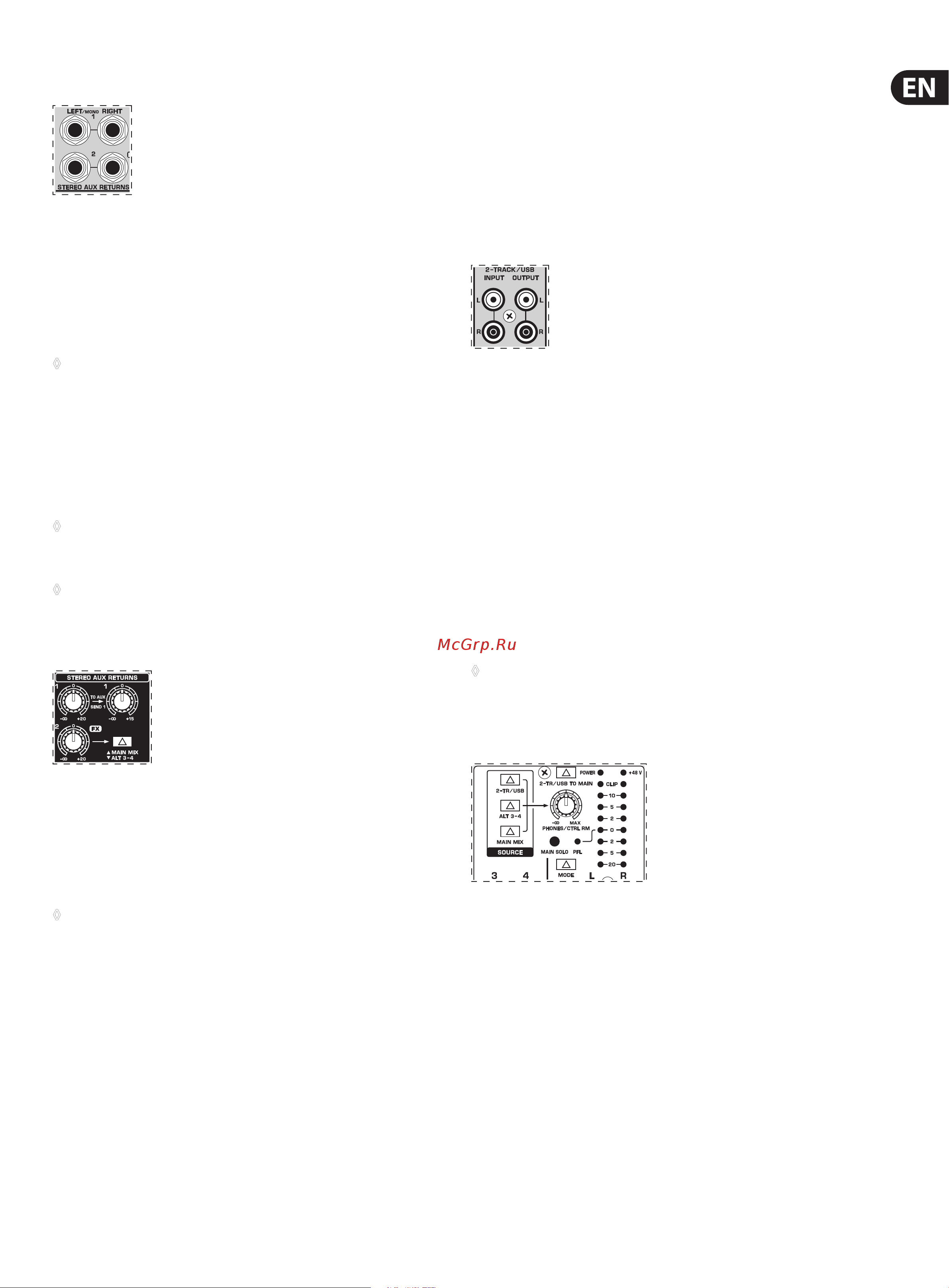 Behringer X1204USB Руководство по эксплуатации онлайн [7/15] 780846