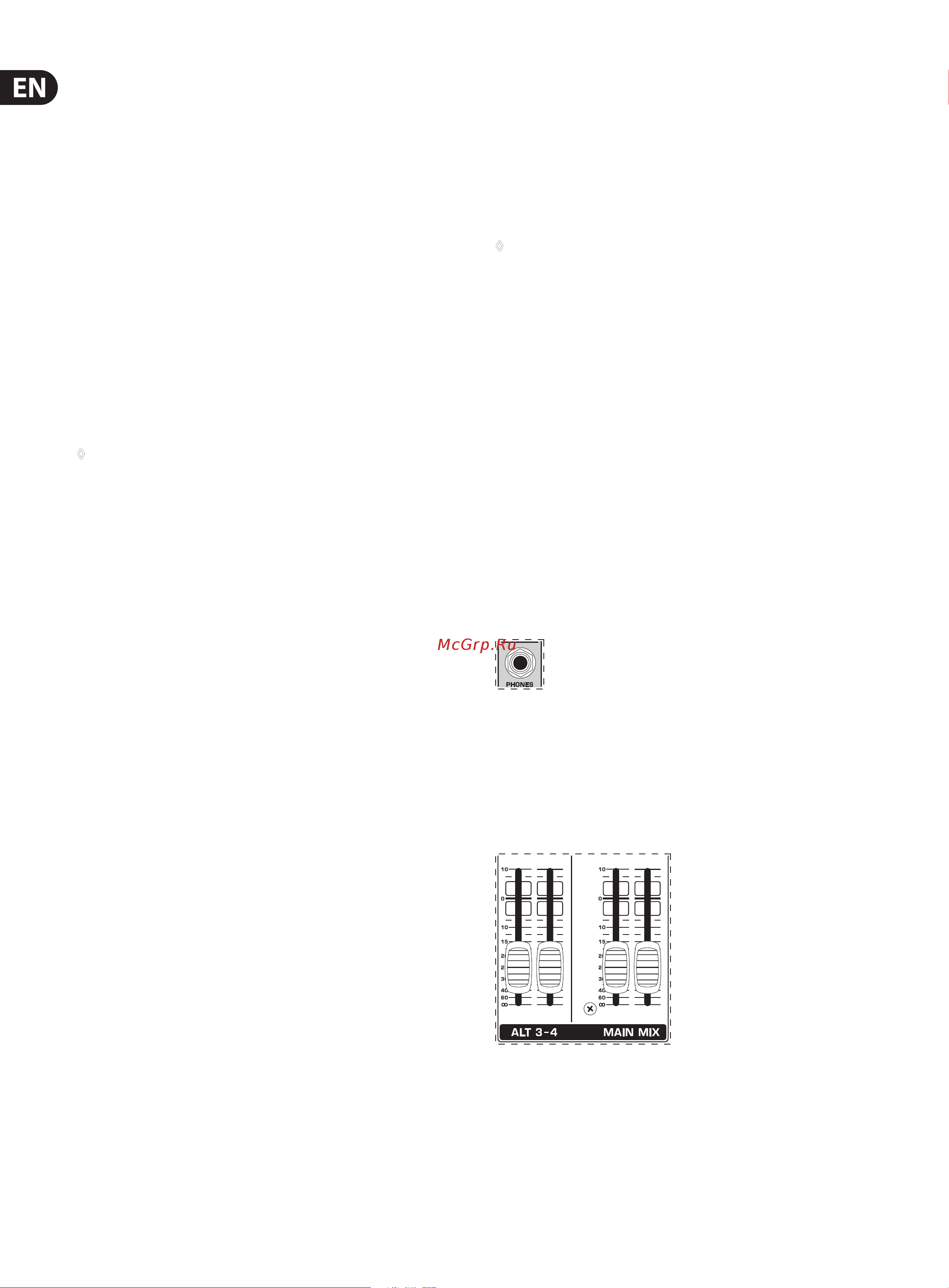 Behringer X1204USB Руководство по эксплуатации онлайн [8/15] 780846