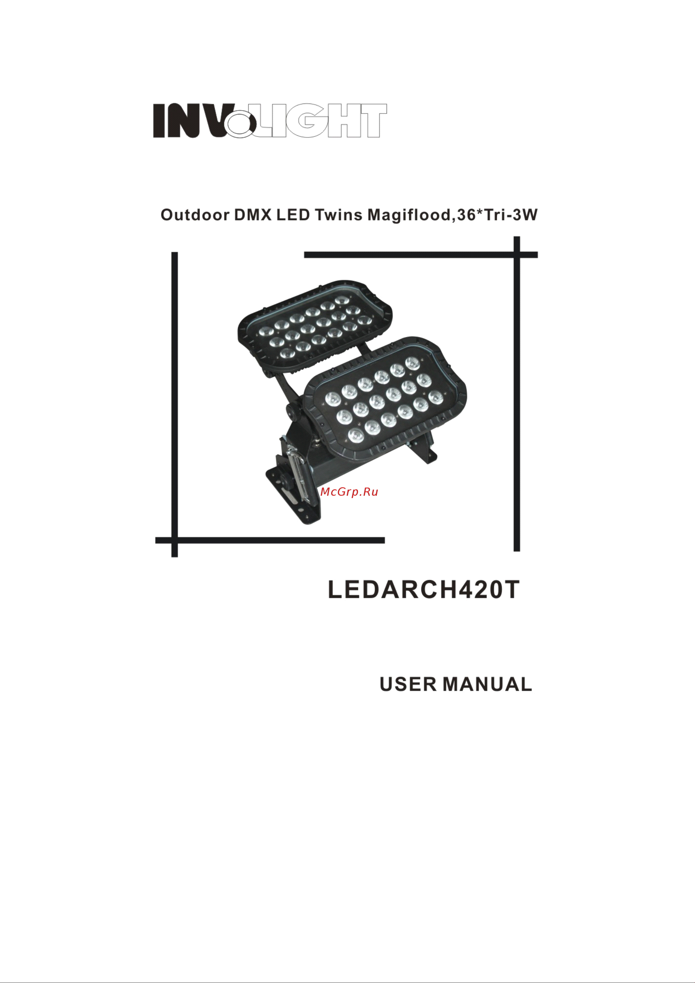 Involight LED ARCH420T Руководство по эксплуатации онлайн